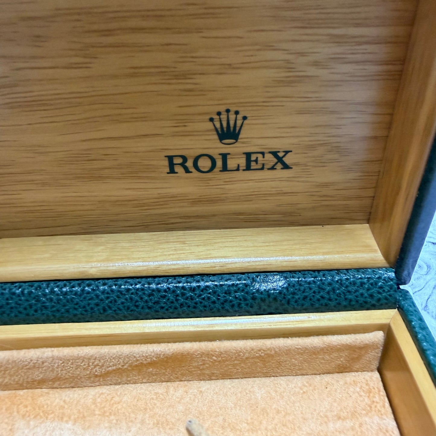 ROLEX Green Box + Outer Box 6.10x4.5x2.75 inches