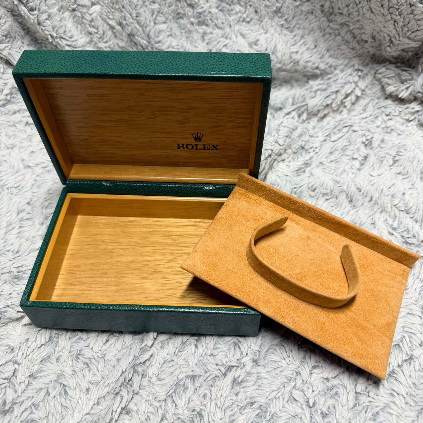 ROLEX Green Box + Outer Box 6.10x4.5x2.75 inches