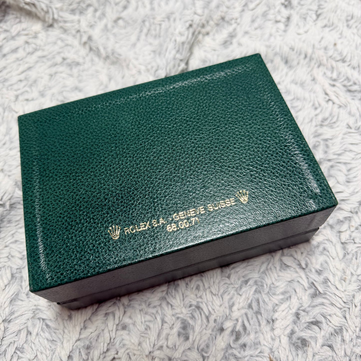 ROLEX Green Box + Outer Box 6.10x4.5x2.75 inches