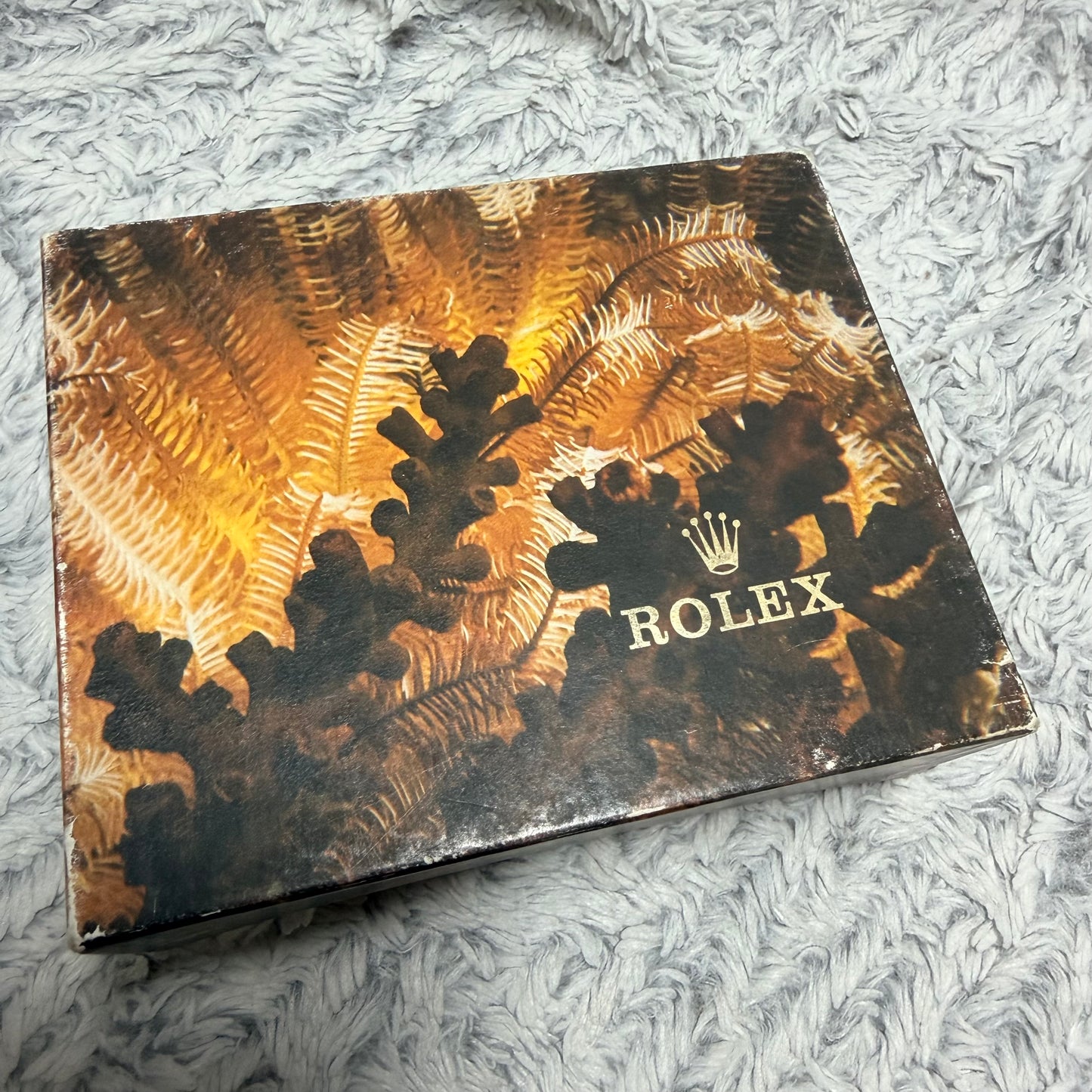 ROLEX Red Box + Outer Box 5.5x4.40x2.25 inches