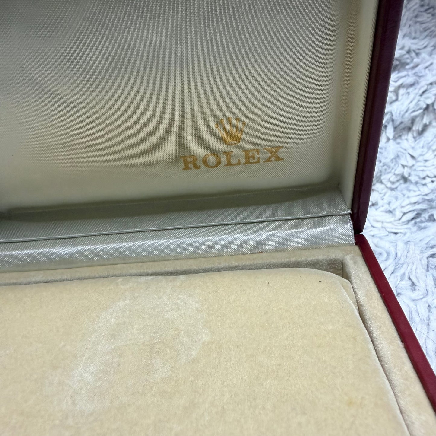 ROLEX Red Box + Outer Box 5.5x4.40x2.25 inches