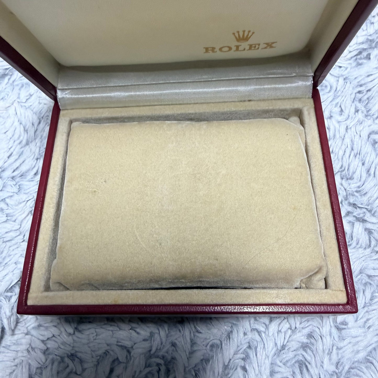 ROLEX Red Box + Outer Box 5.5x4.40x2.25 inches