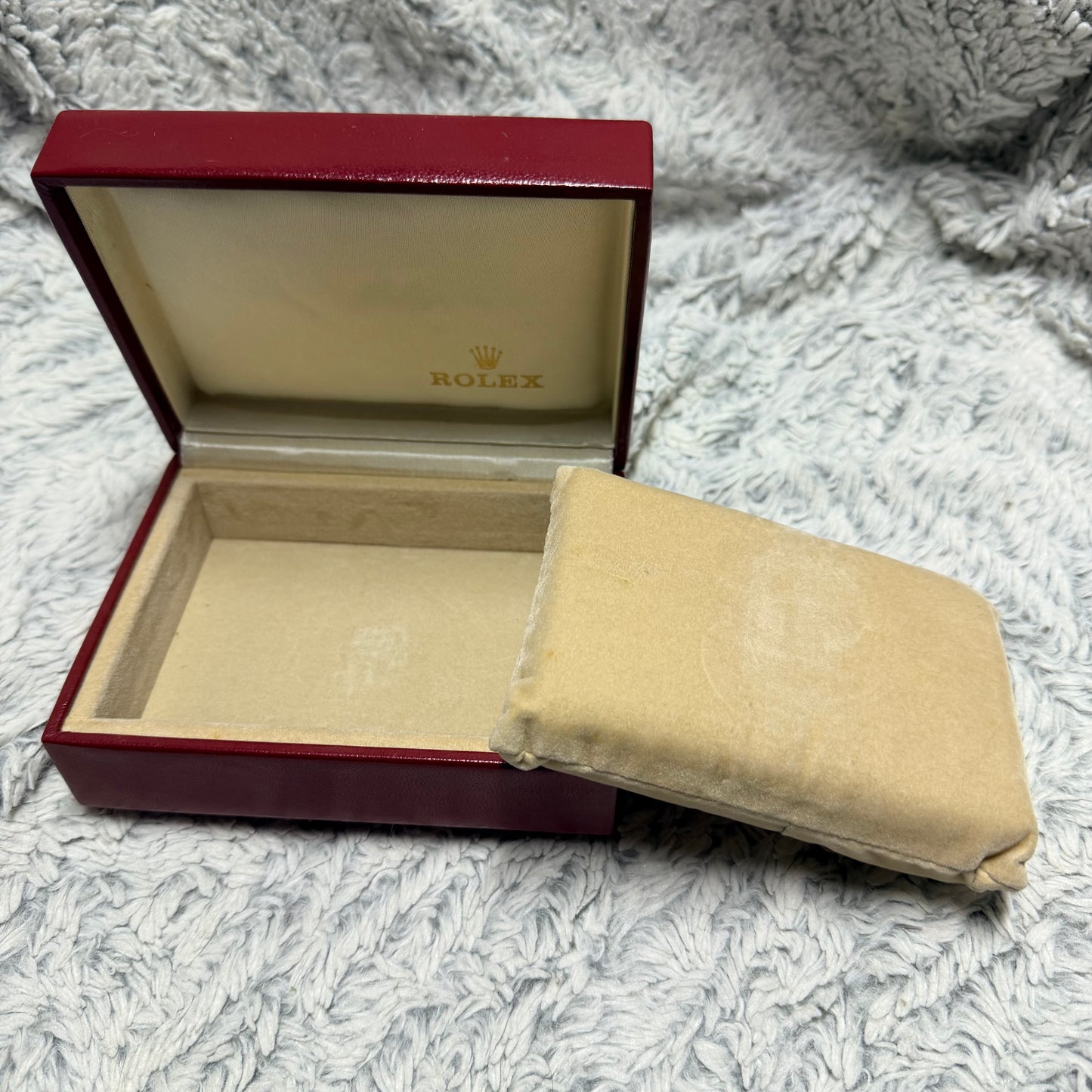 ROLEX Red Box + Outer Box 5.5x4.40x2.25 inches