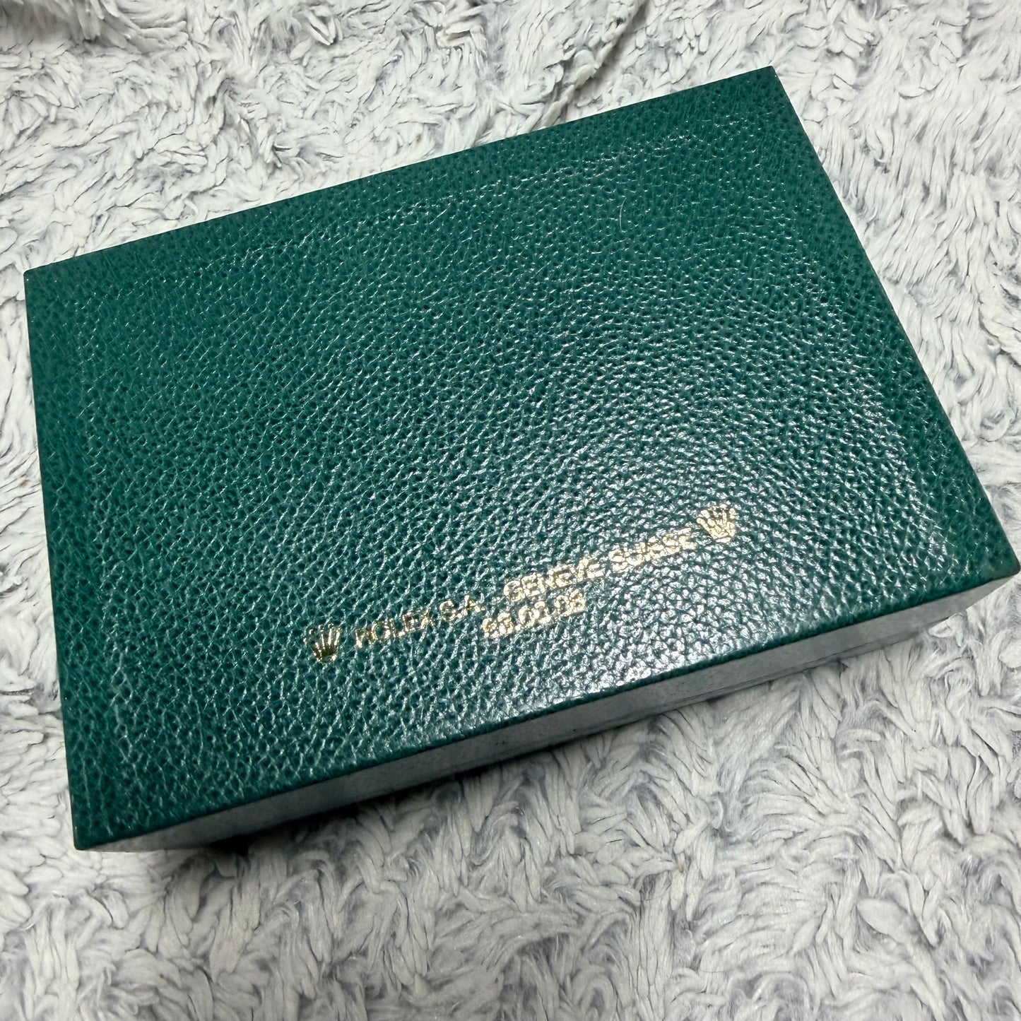 ROLEX Green Box + Outer Box 6.10x4.5x2.75 inches