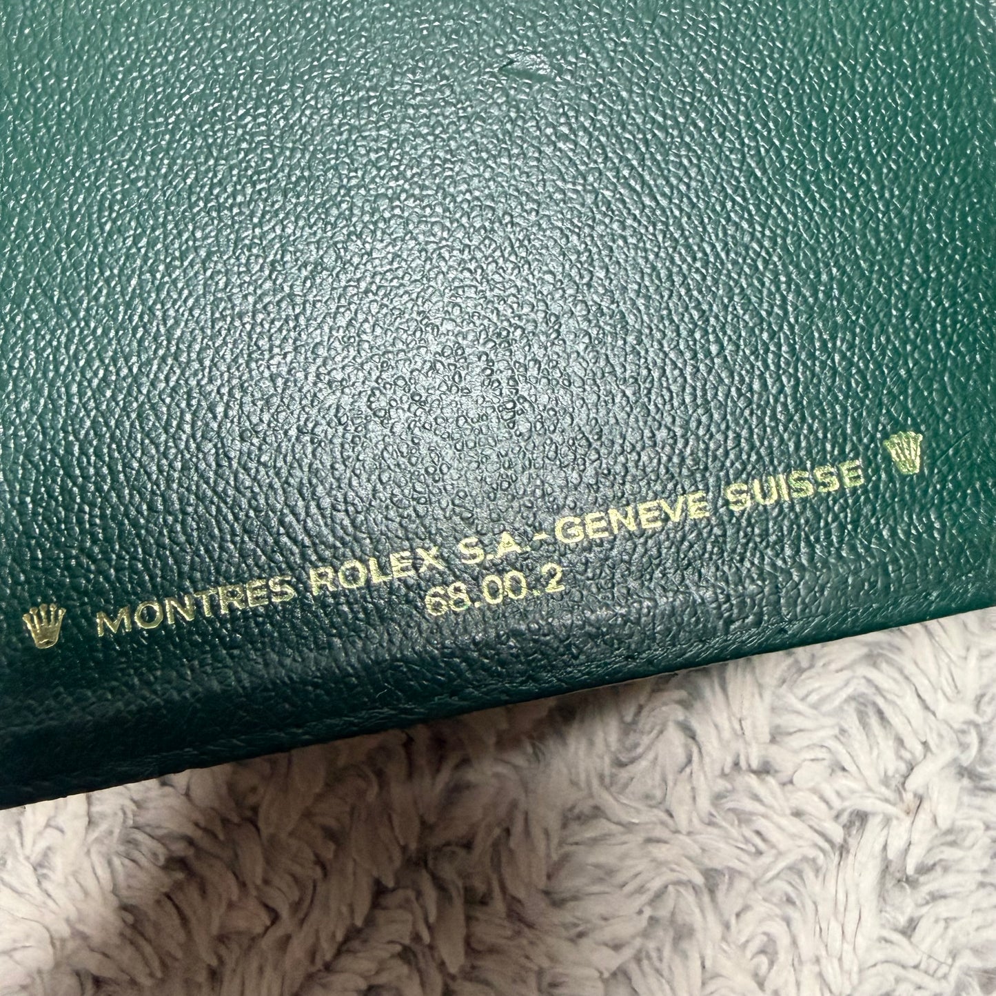 ROLEX Green Box 5.60x3.90x1.90 inches