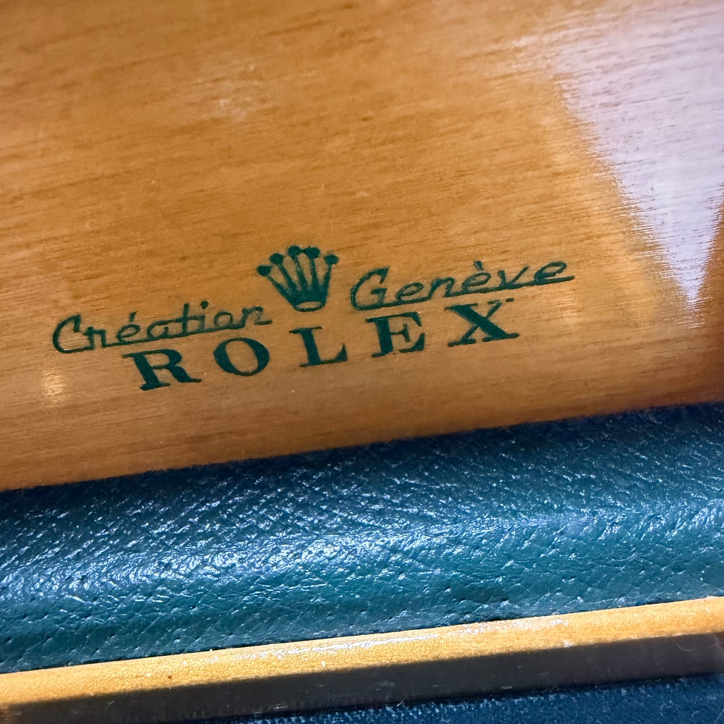 ROLEX Green Box 5.60x3.90x1.90 inches