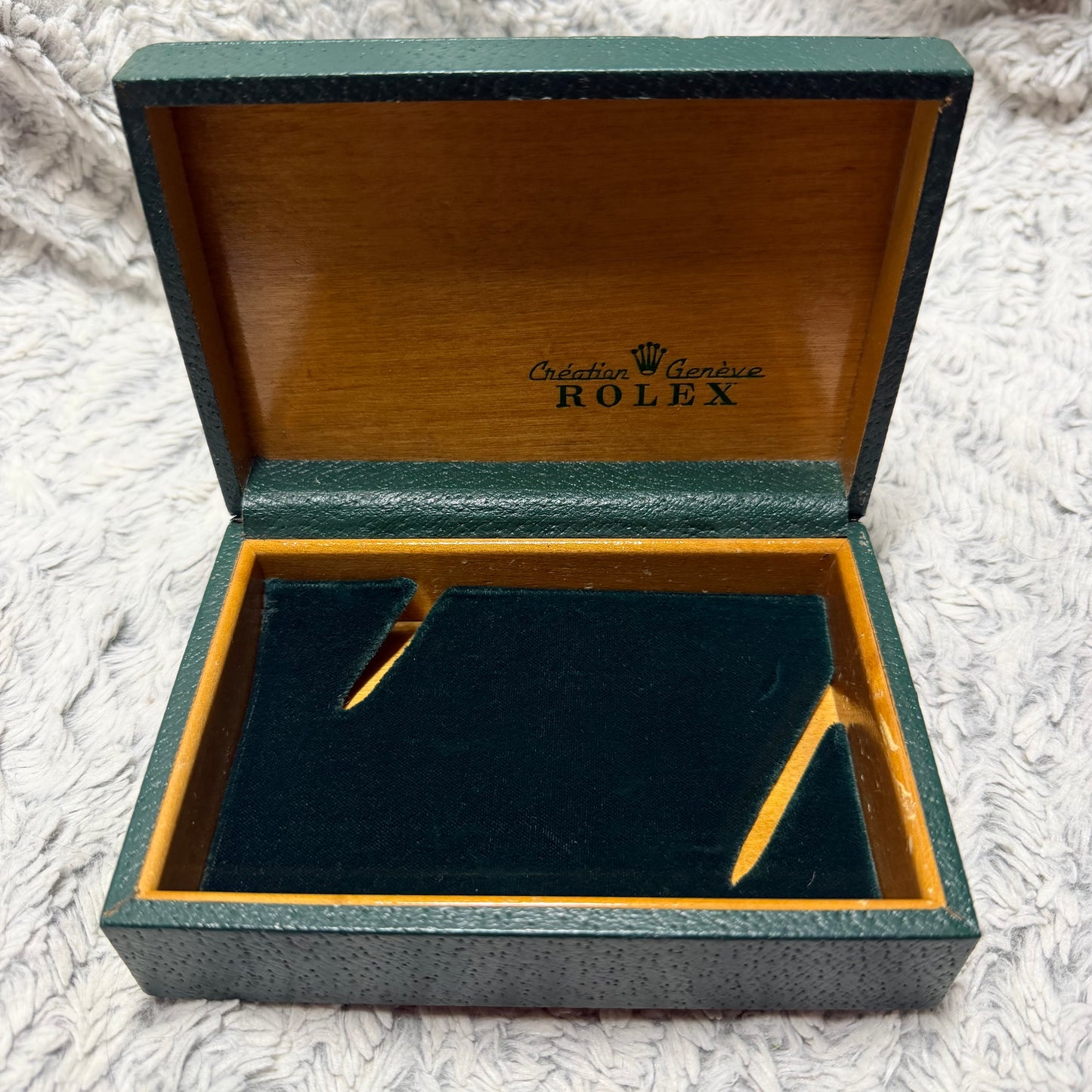 ROLEX Green Box 5.60x3.90x1.90 inches