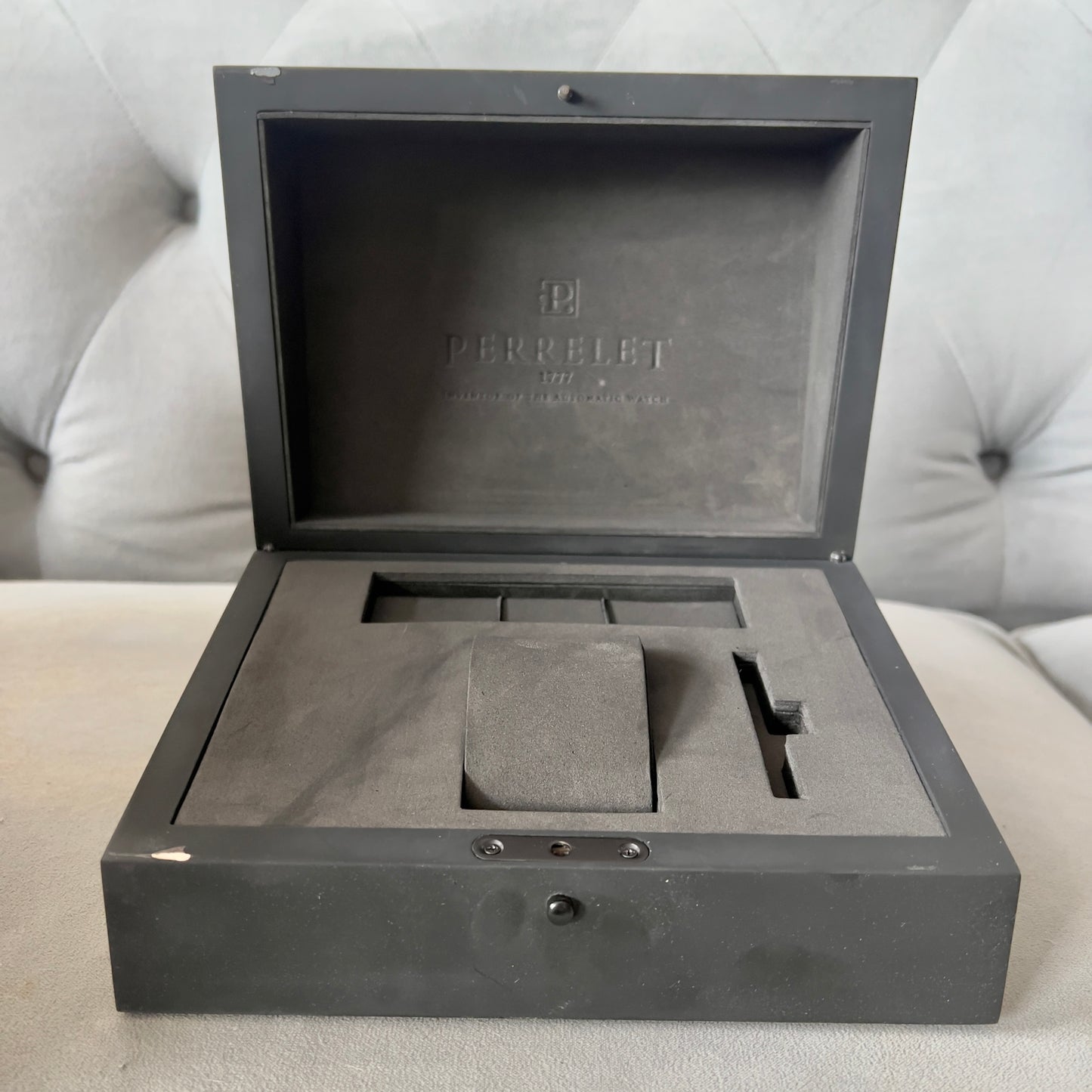 PERRELET Black Wooden Box + Outer Boxes