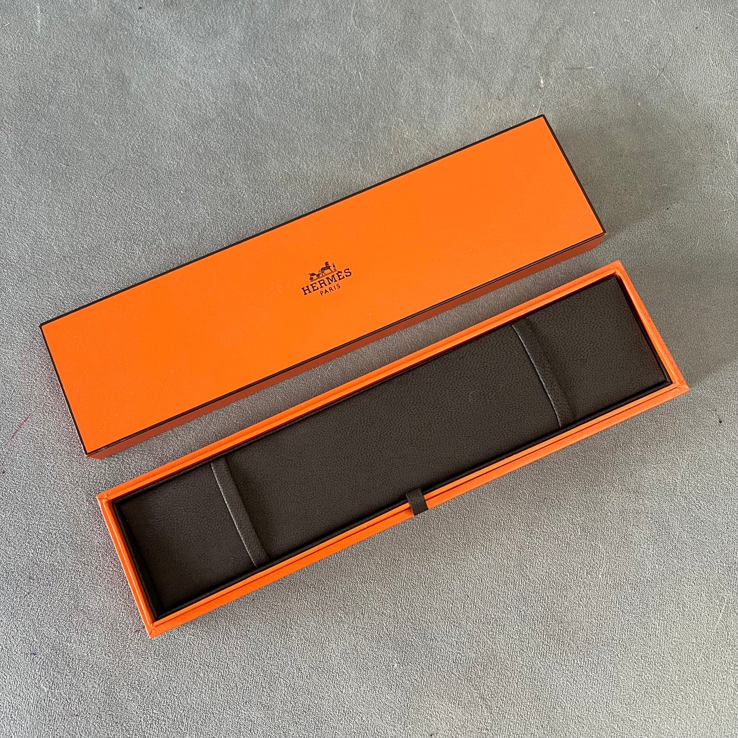 HERMES Bracelet Box 9.25x2.40x1.40 inches