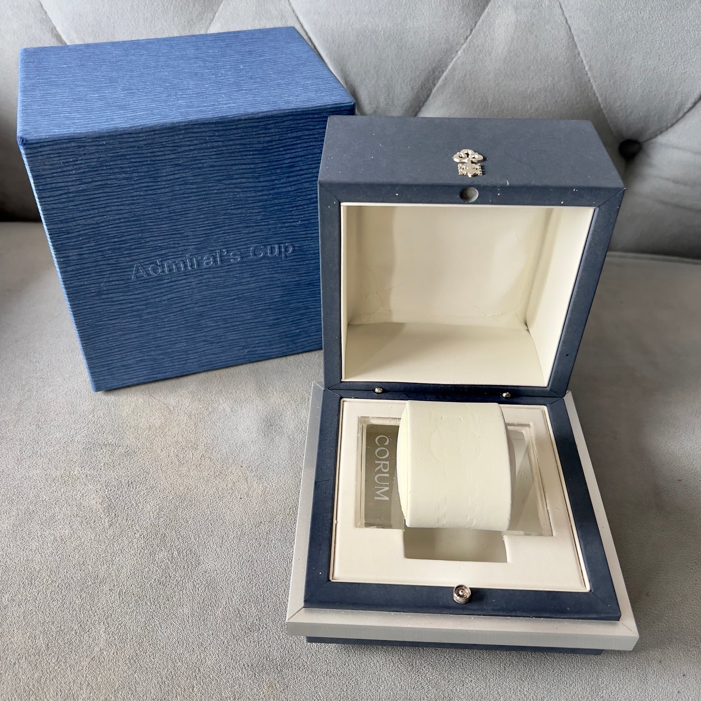 CORUM ADMIRAL’S CUP Box + Outer Box