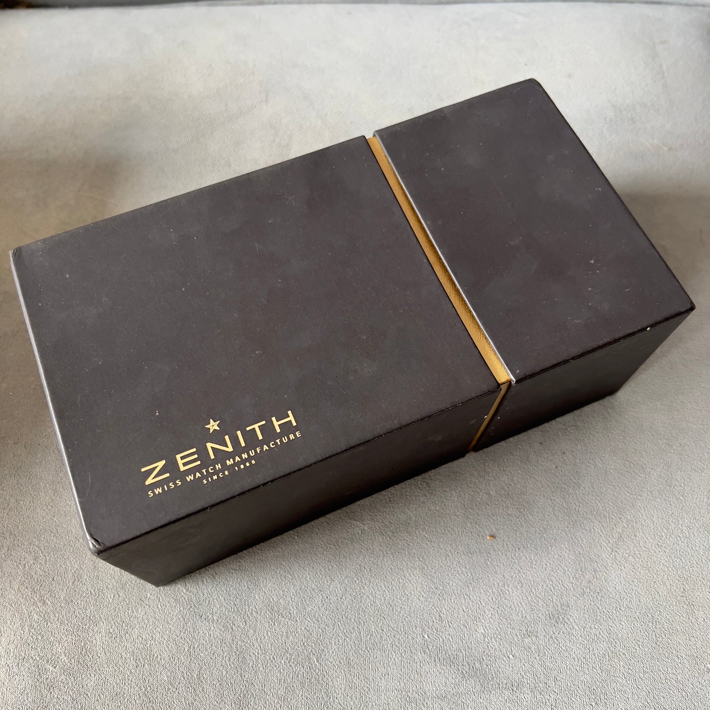 ZENITH Brown Wooden Box + Outer Boxes