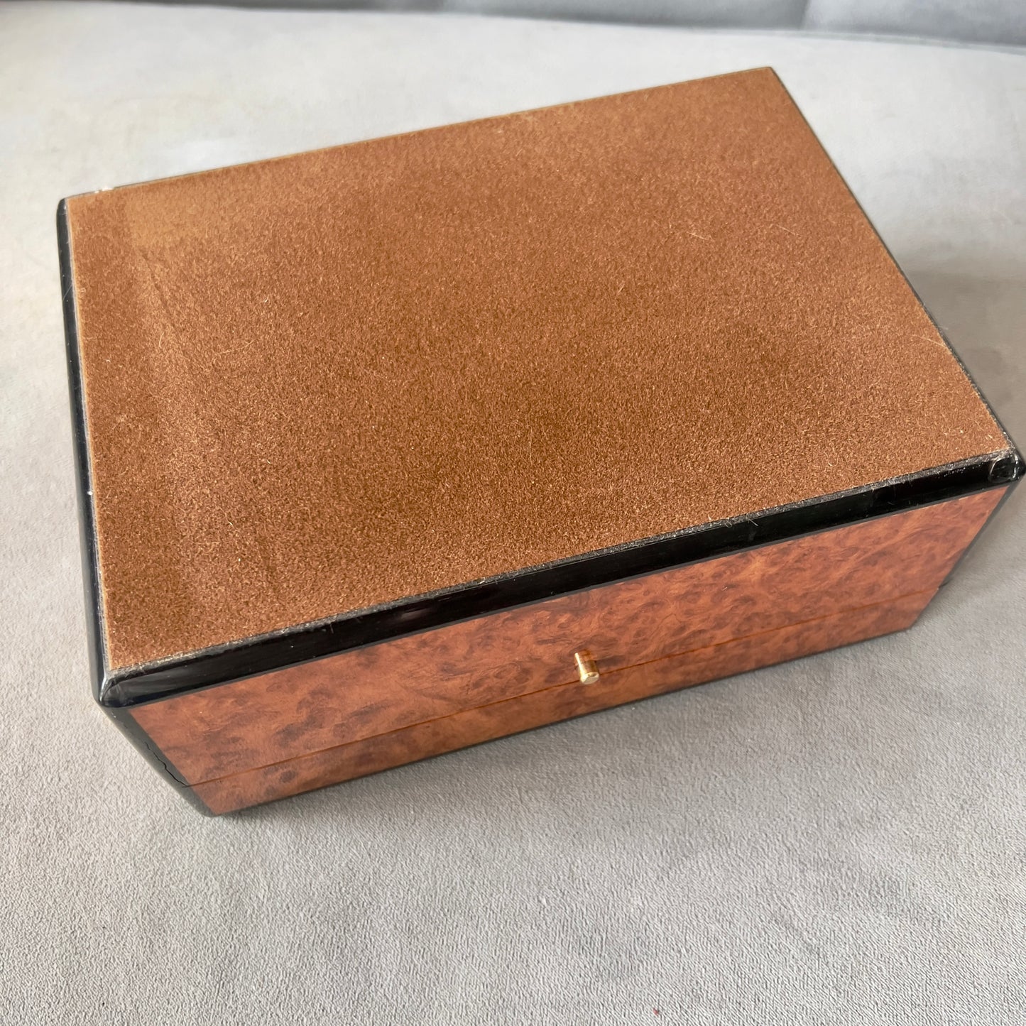 FRANCK MULLER Laminated Brown Wooden Box