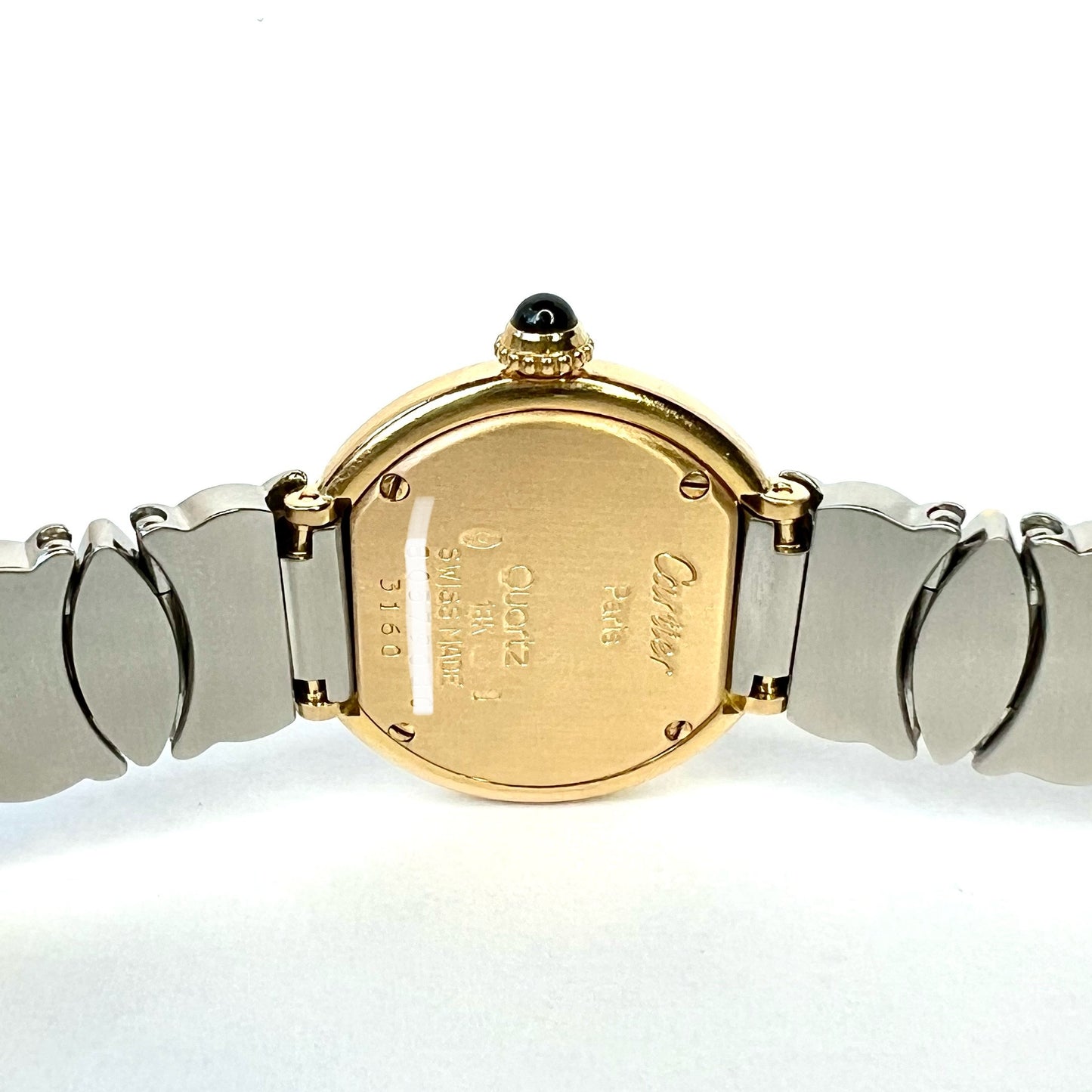 CARTIER COLISEE Quartz 24mm 2 Tone 0.82TCW DIAMOND Watch