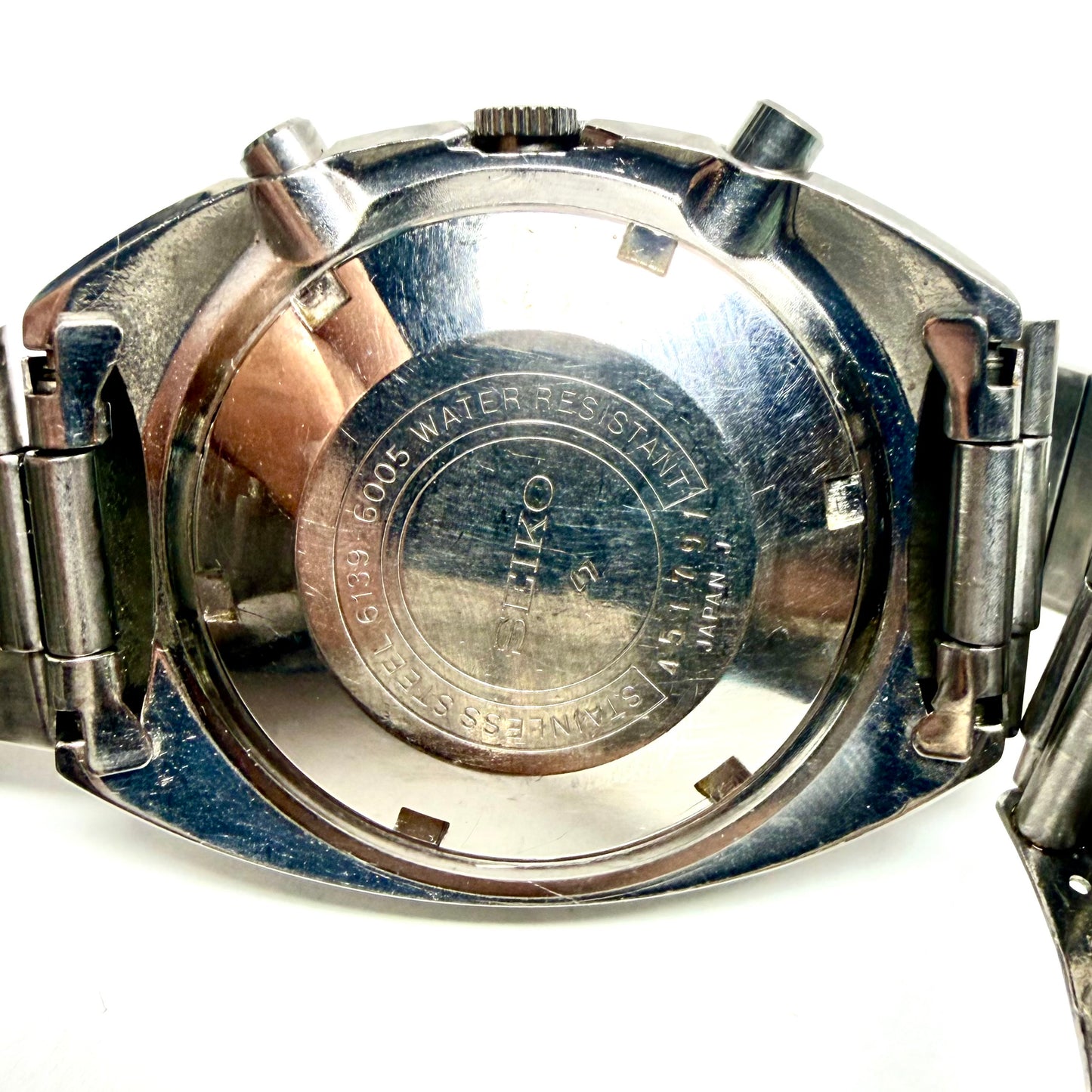 SEIKO POGUE Automatic Chronograph Tachymeter 41mm Steel Watch