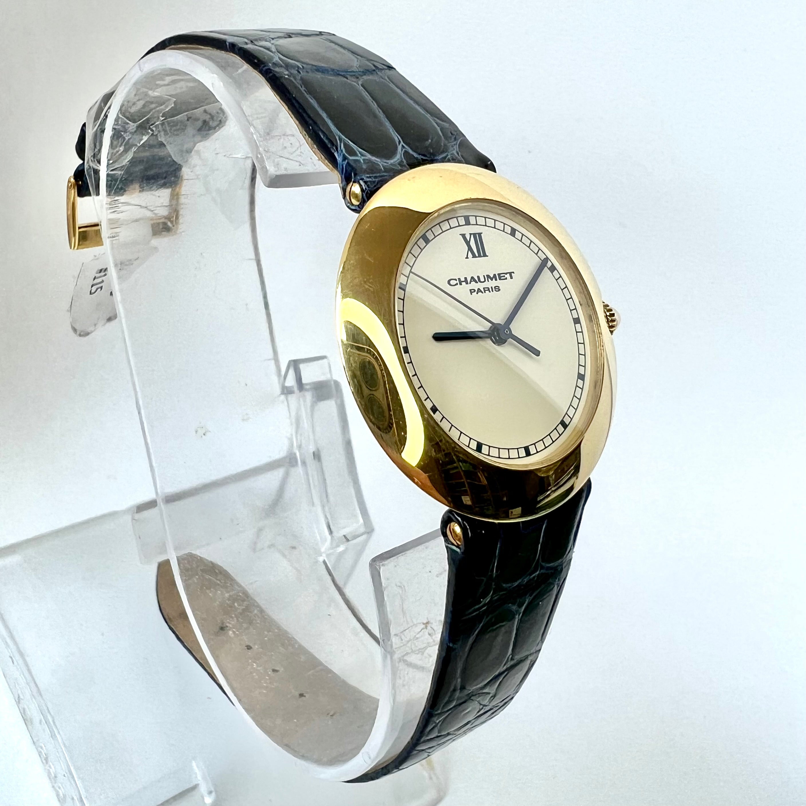 CHAUMET Quartz 30mm 18K Yellow Gold Watch | NATILUXIA