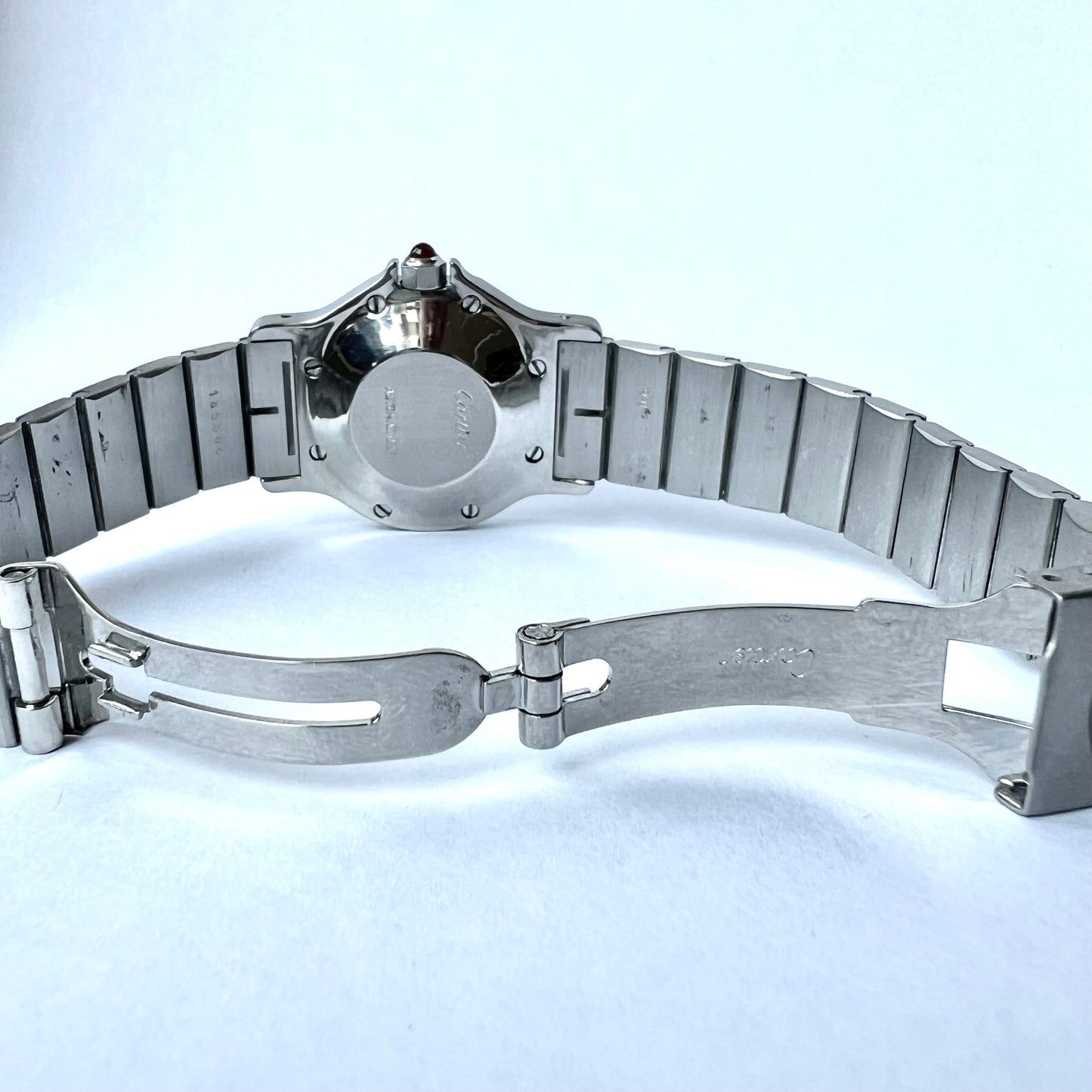CARTIER SANTOS OCTAGON 31mm Automatic 2 Tone Watch 