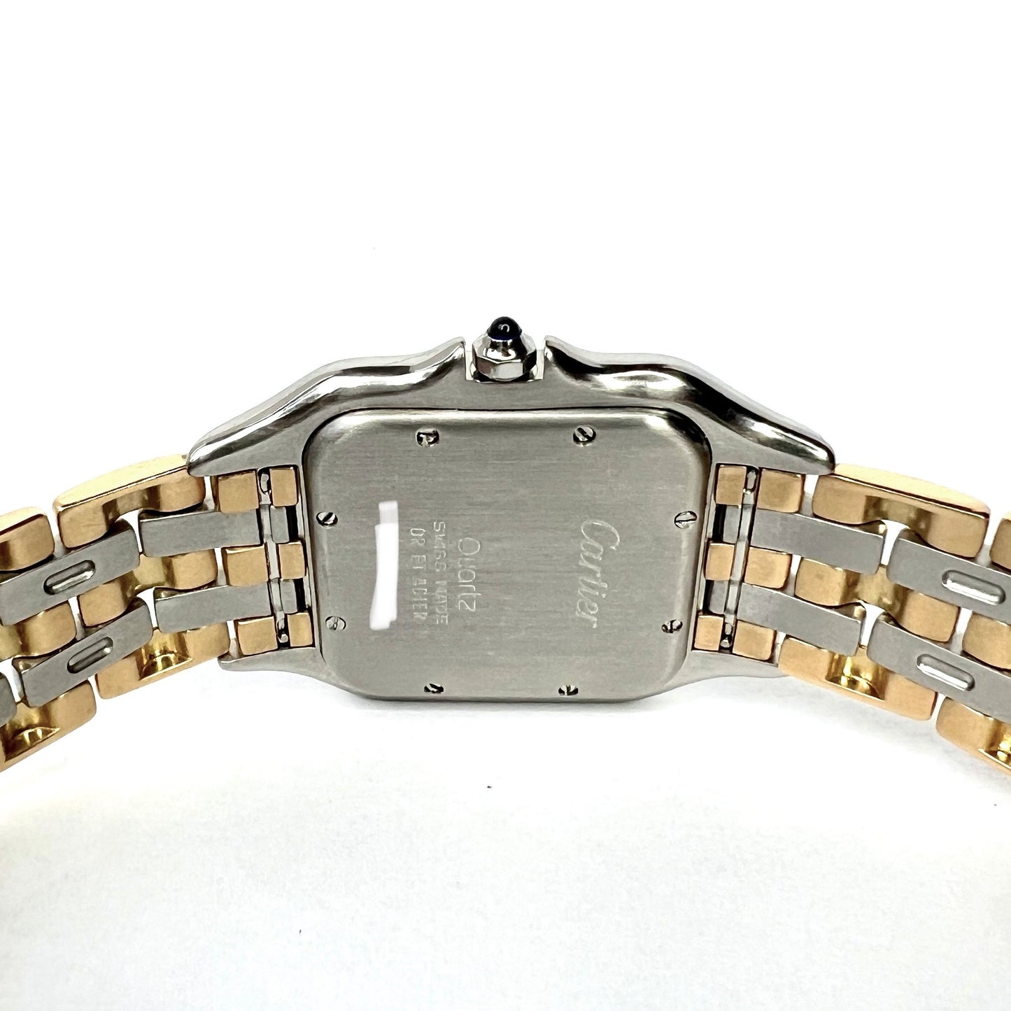 CARTIER PANTHERE 29mm 3 Row Gold 0.55TCW DIAMOND Watch