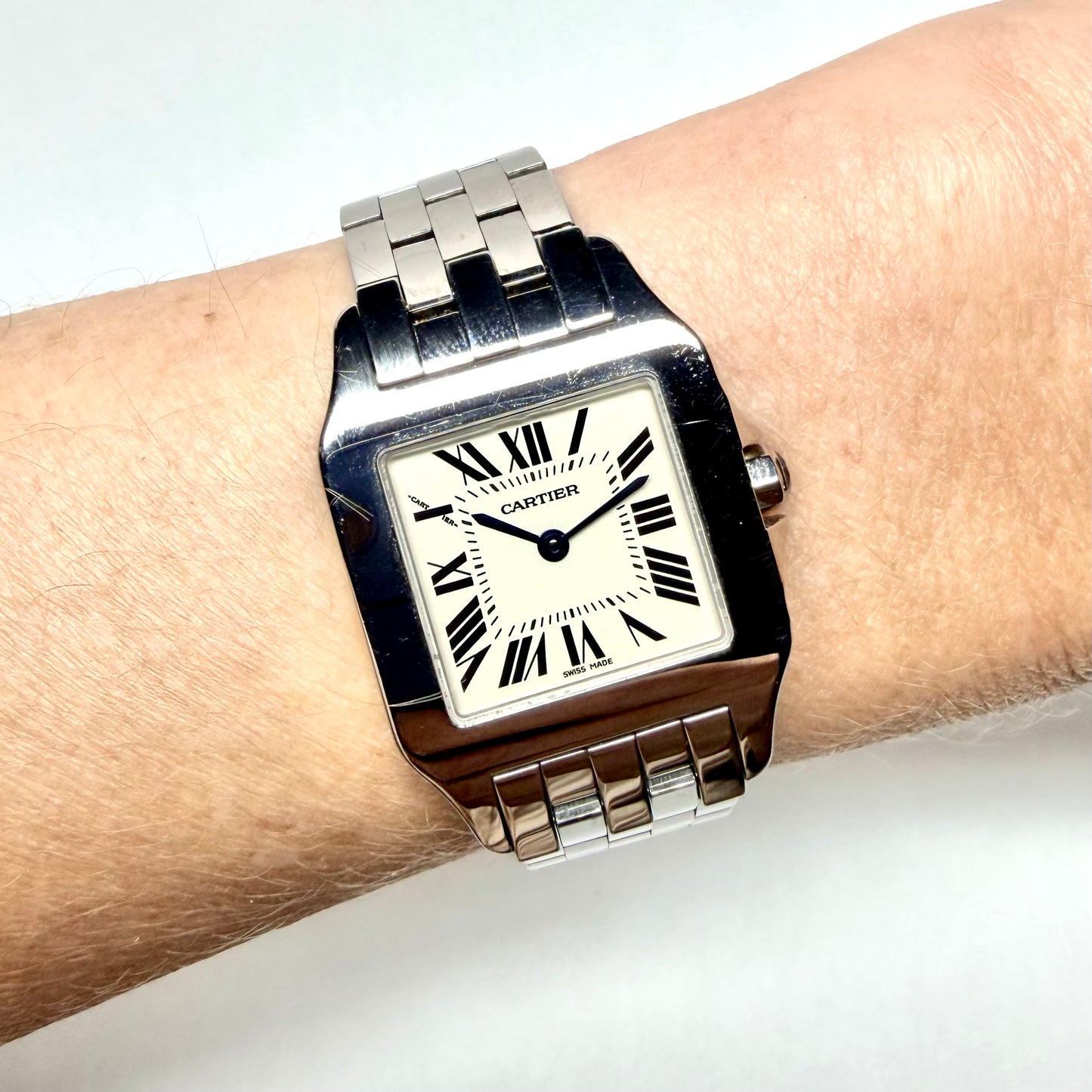 CARTIER SANTOS DEMOISELLE Quartz 26mm Steel Watch