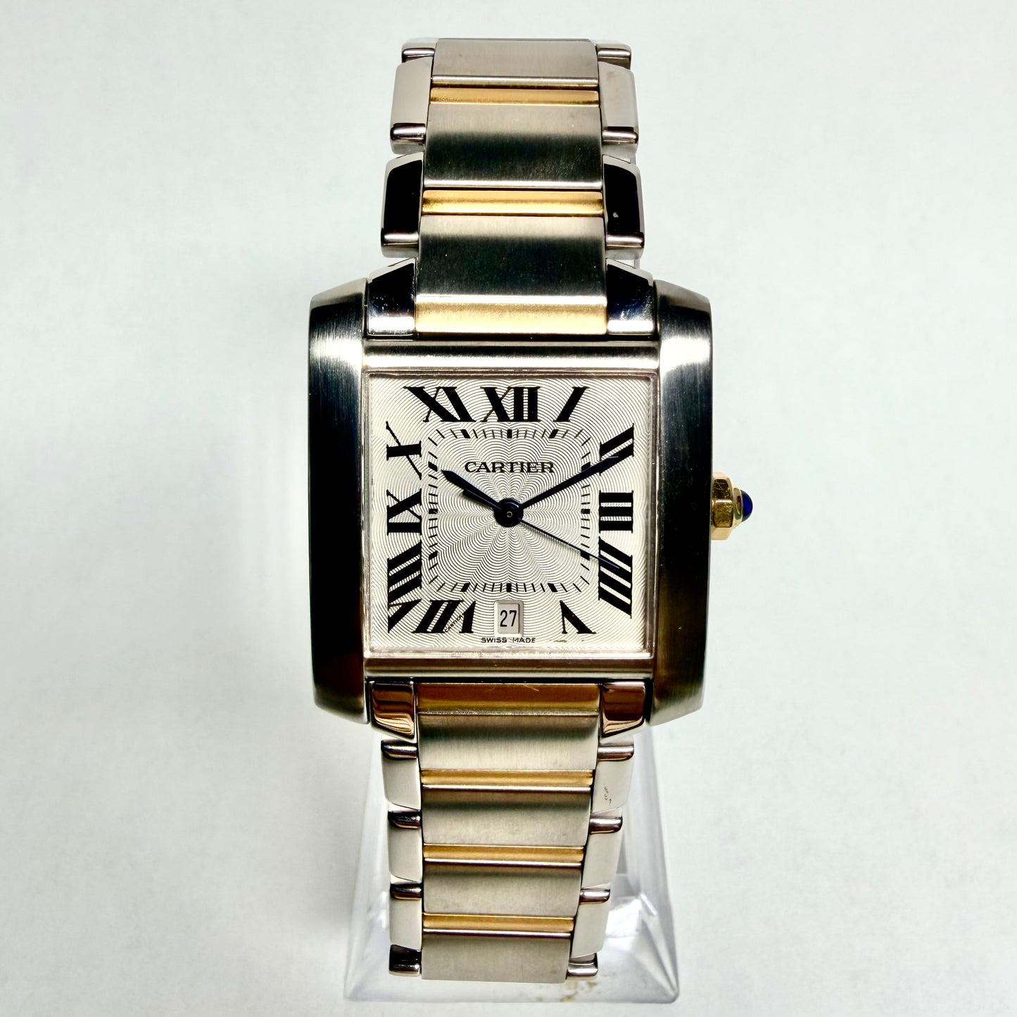 CARTIER TANK FRANCAISE Automatic 28mm 2 Tone Watch