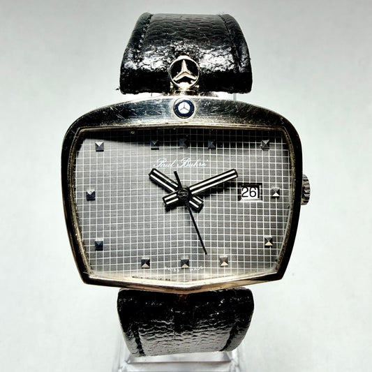 PAUL BUHRE Mercedes Benz Automatic 37mm 18K White Gold Watch