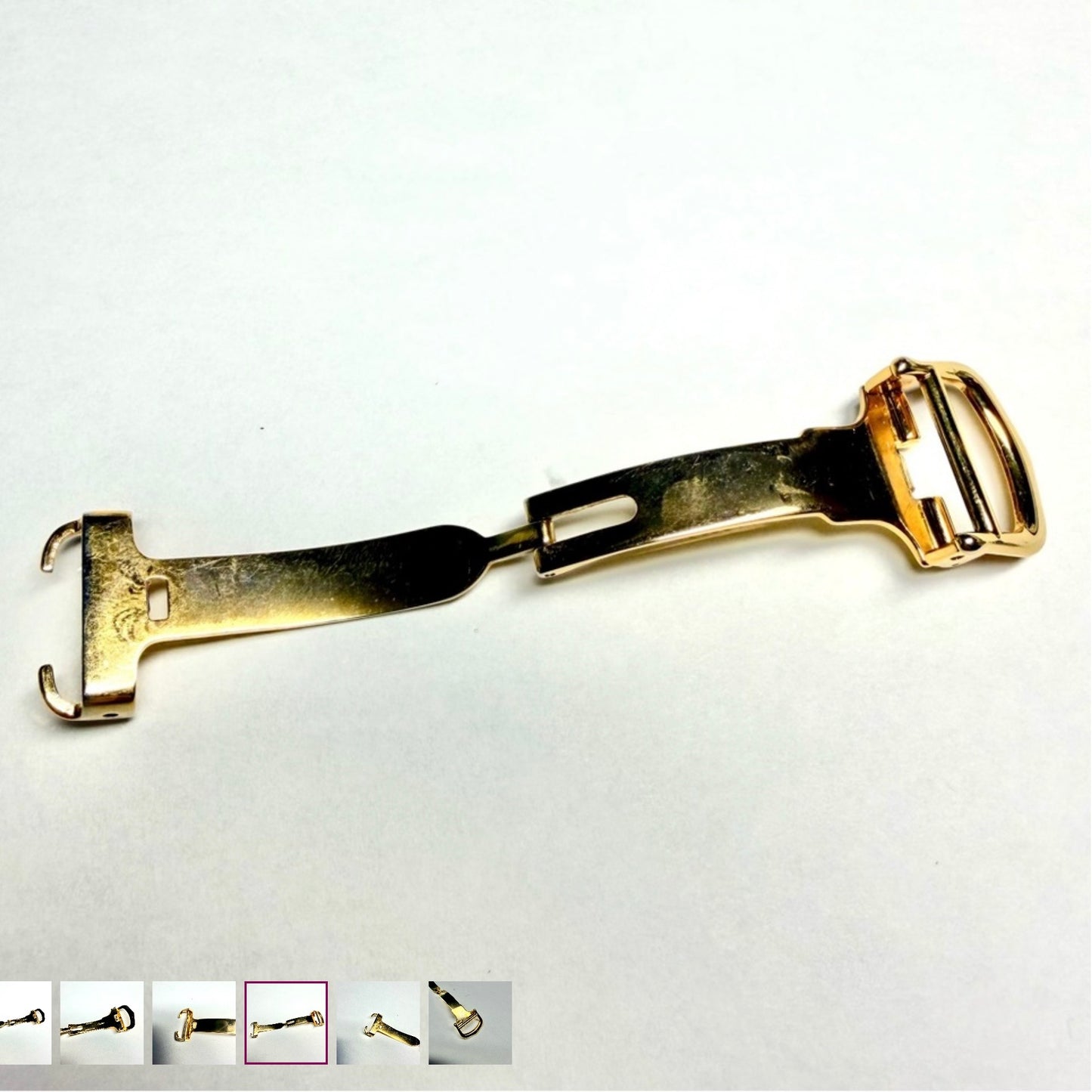 CARTIER 16mm Gold Plated Deployment Buckle