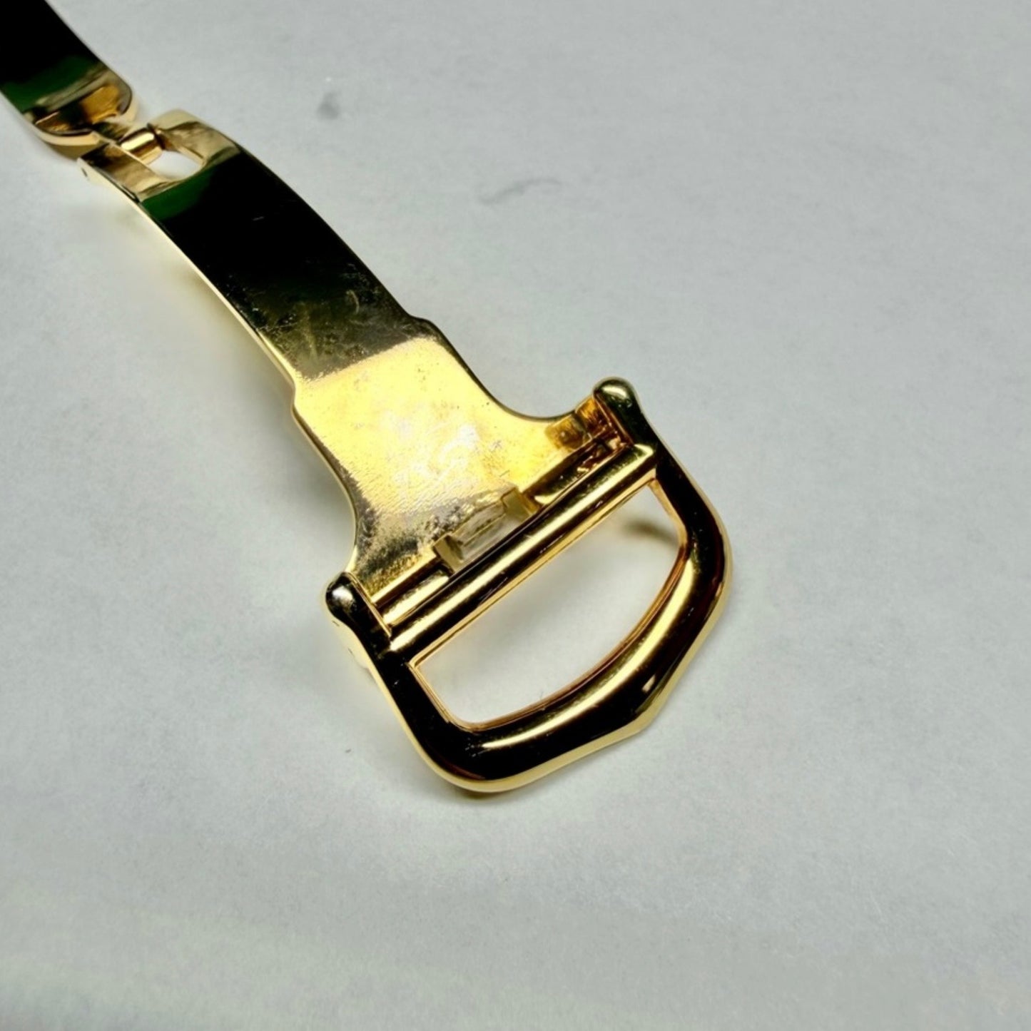CARTIER 16mm Gold Plated Deployment Buckle