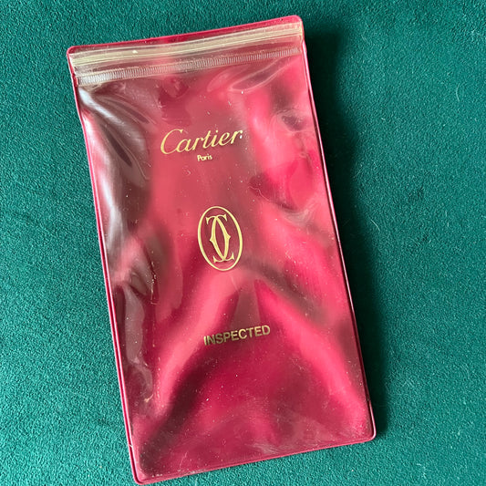 CARTIER Service Pouch 7.10x3.90 inches