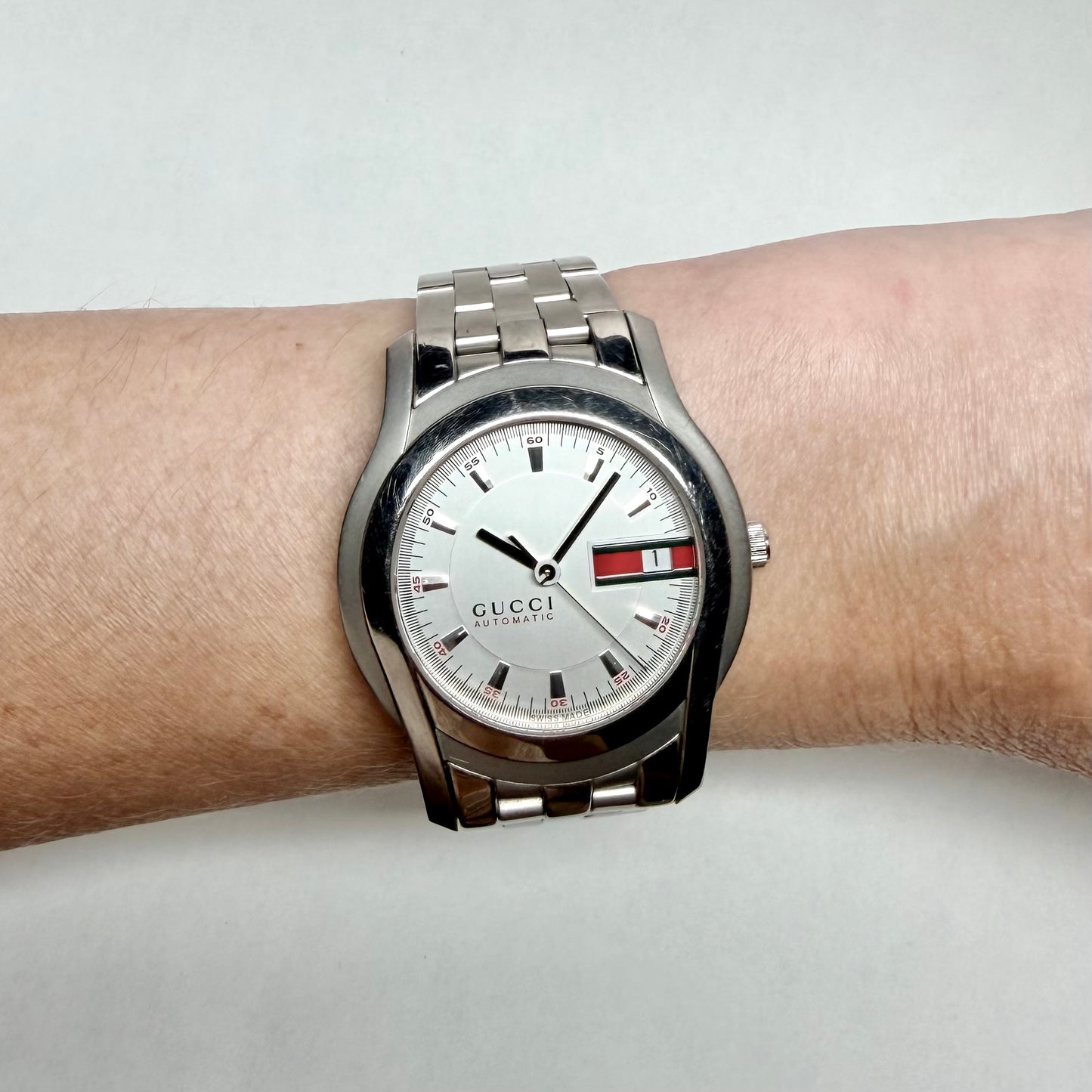 GUCCI G Automatic 38mm Steel Watch