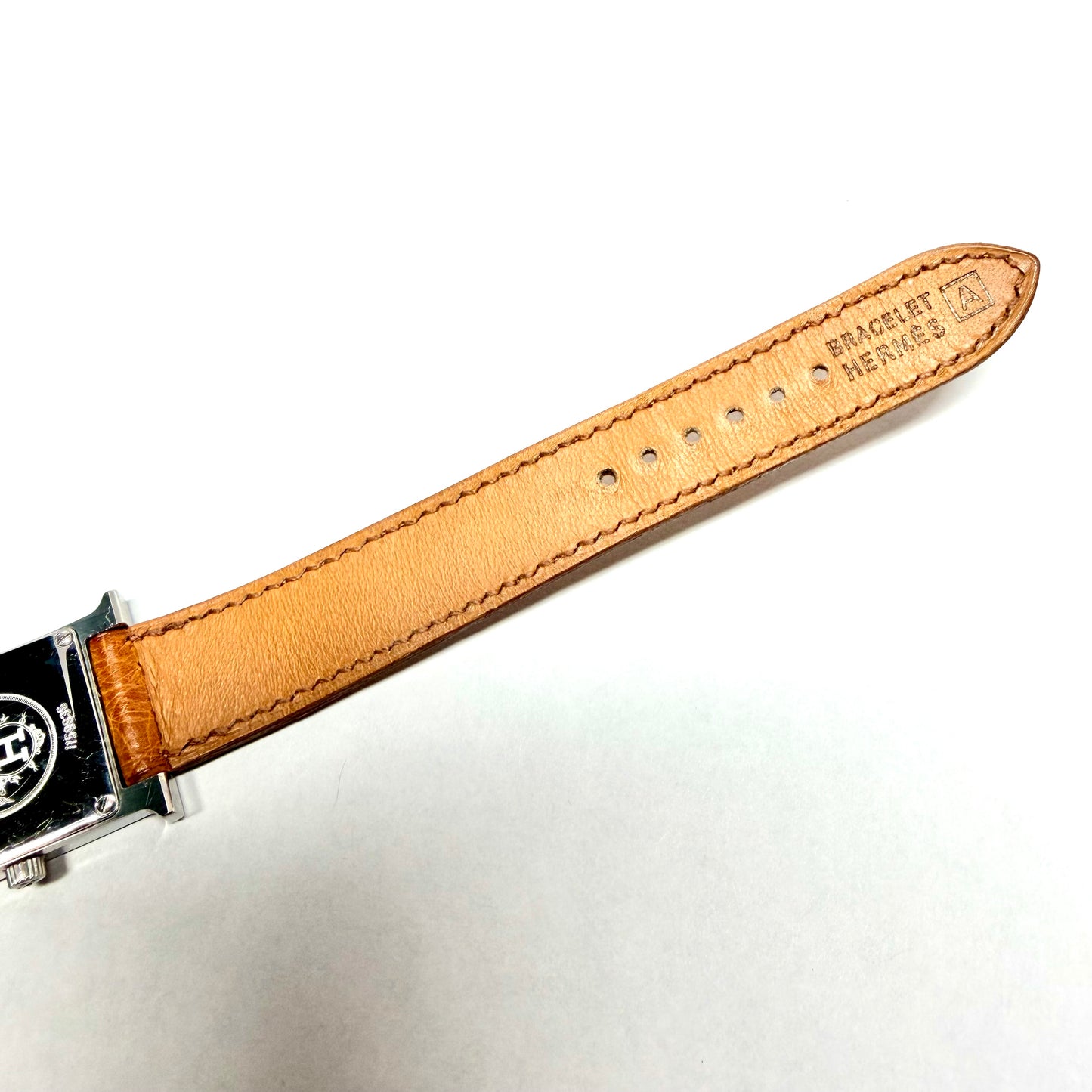 HERMÈS HEURE HH1.210 Steel Watch Silver Dial