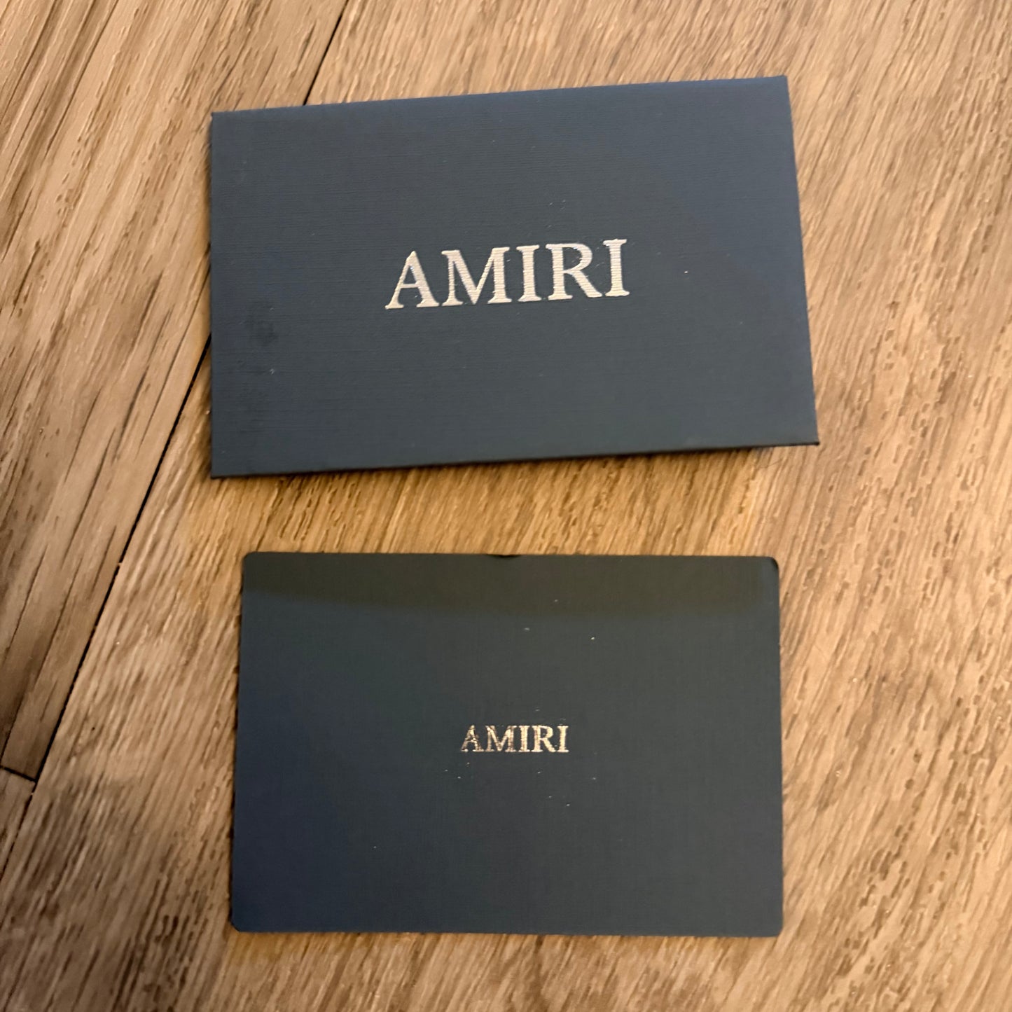 AMIRI Shoe Box with Original Tissue + Receipt Holder 13x9x5.40 inches