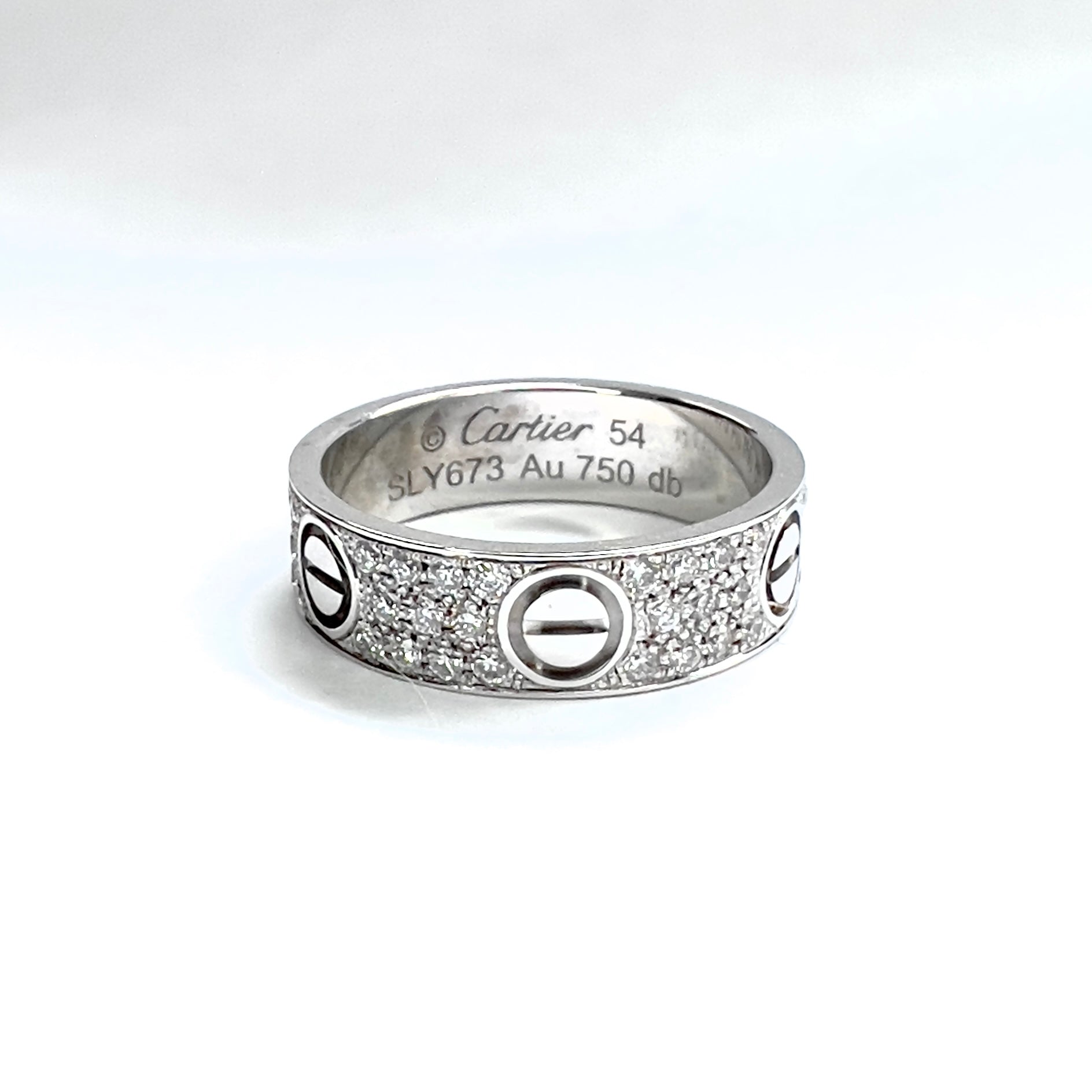 Silver Love Ring With Gold And Diamond | Silveradda