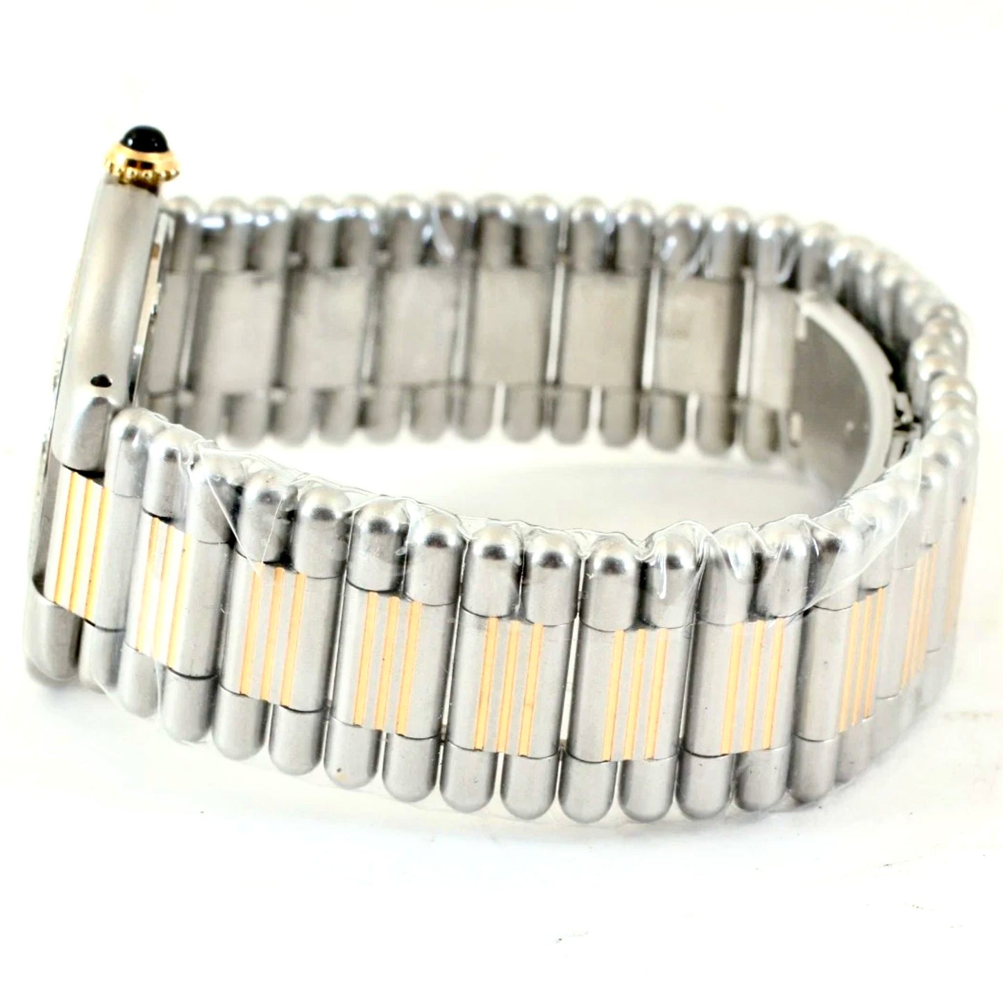 CARTIER MUST 21 Quartz 28mm 2 Tone ~1.5 TCW Diamond Watch