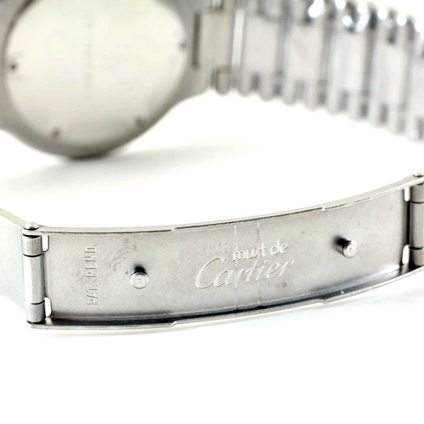 CARTIER MUST 21 Quartz 28mm 2 Tone ~1.5 TCW Diamond Watch