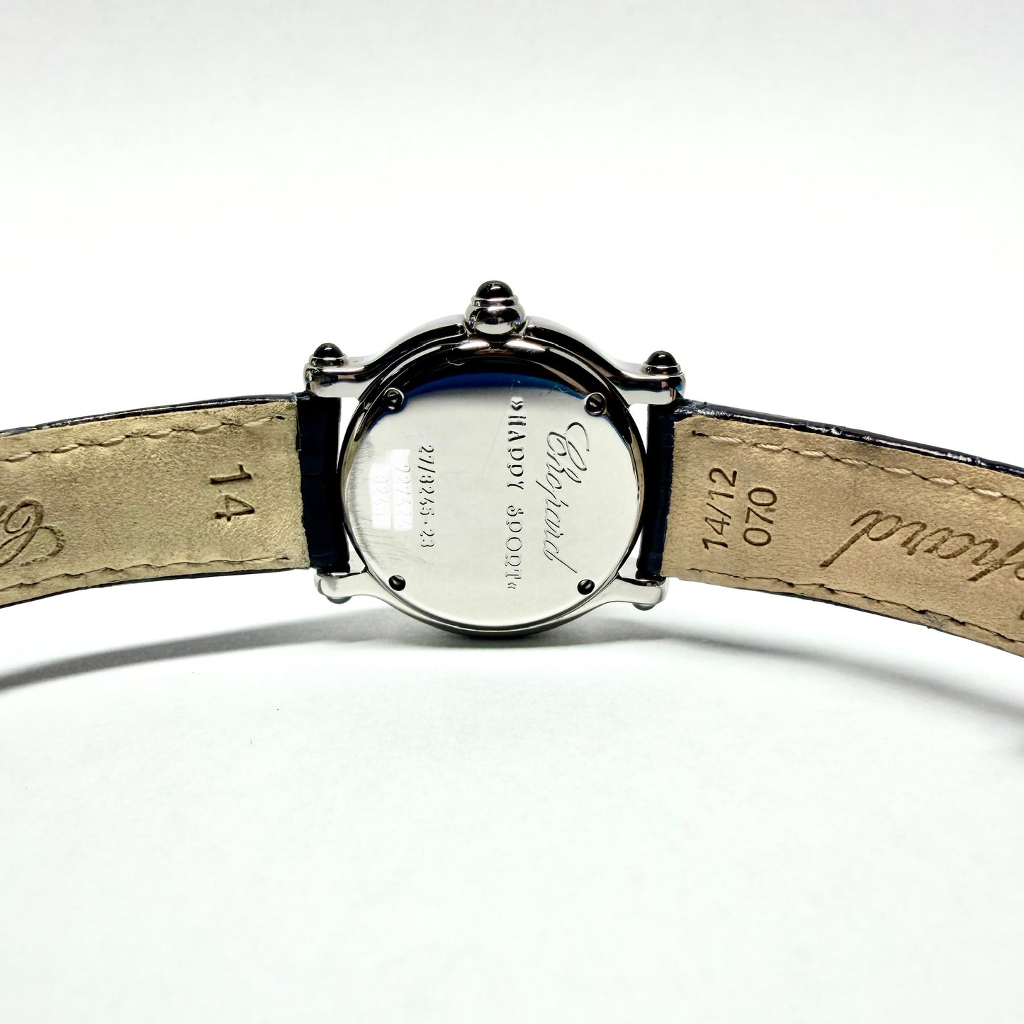 CHOPARD HAPPY SPORT Quartz 26mm Steel 1TCW+ Diamond Watch