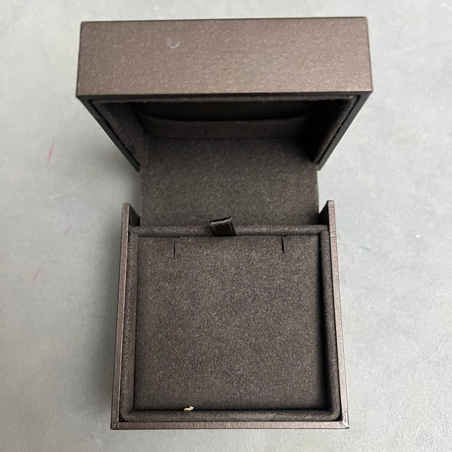 GUCCI Earrings/Cufflinks Box + Outer Box 3.25x3.10x2.60 inches