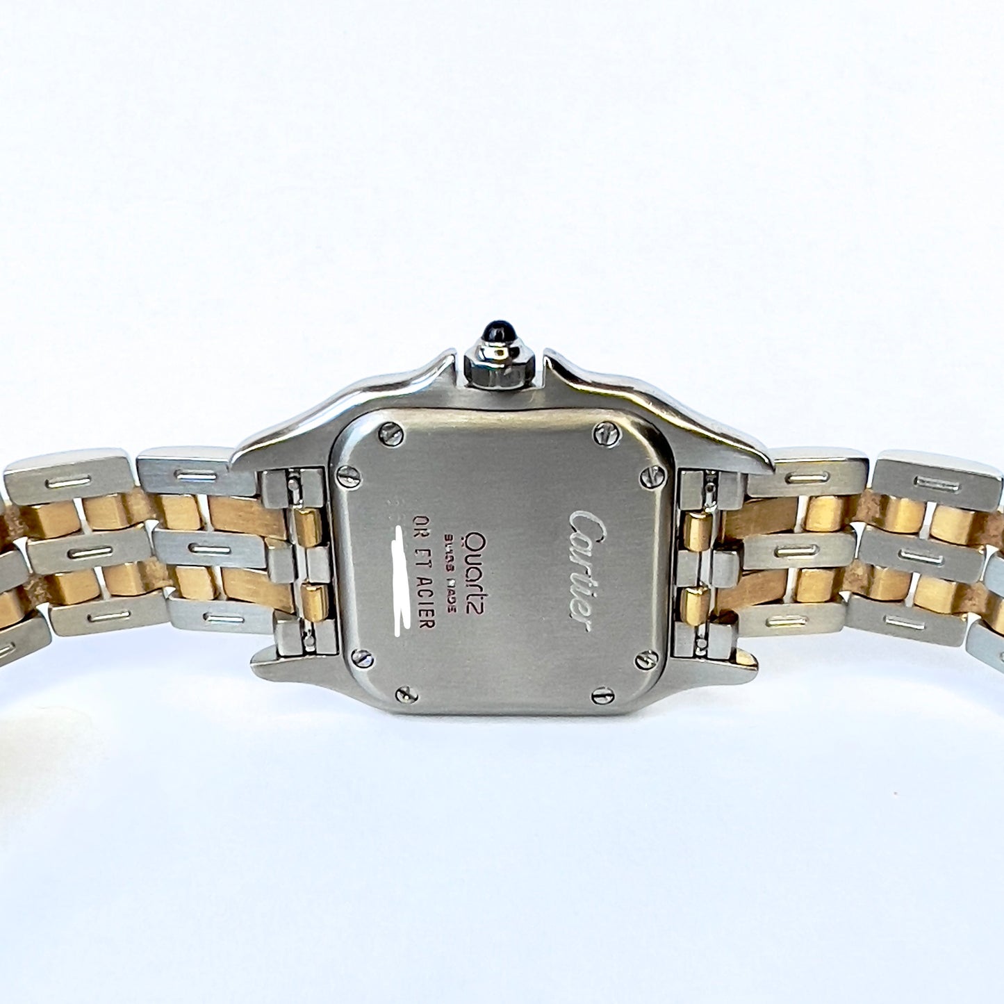 CARTIER PANTHERE 23mm Quartz 2 Row Gold Watch