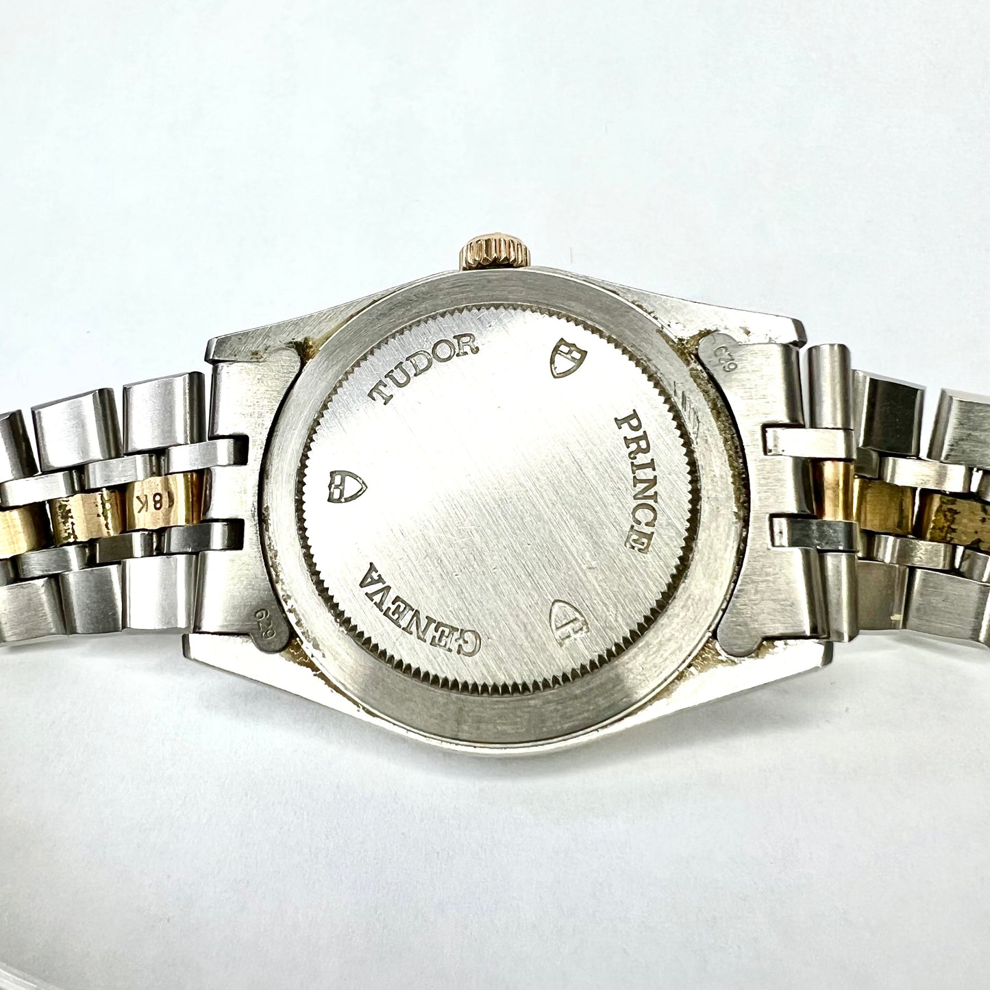 TUDOR PRINCE DATE Automatic 34mm 2 Tone Diamond Dial Watch