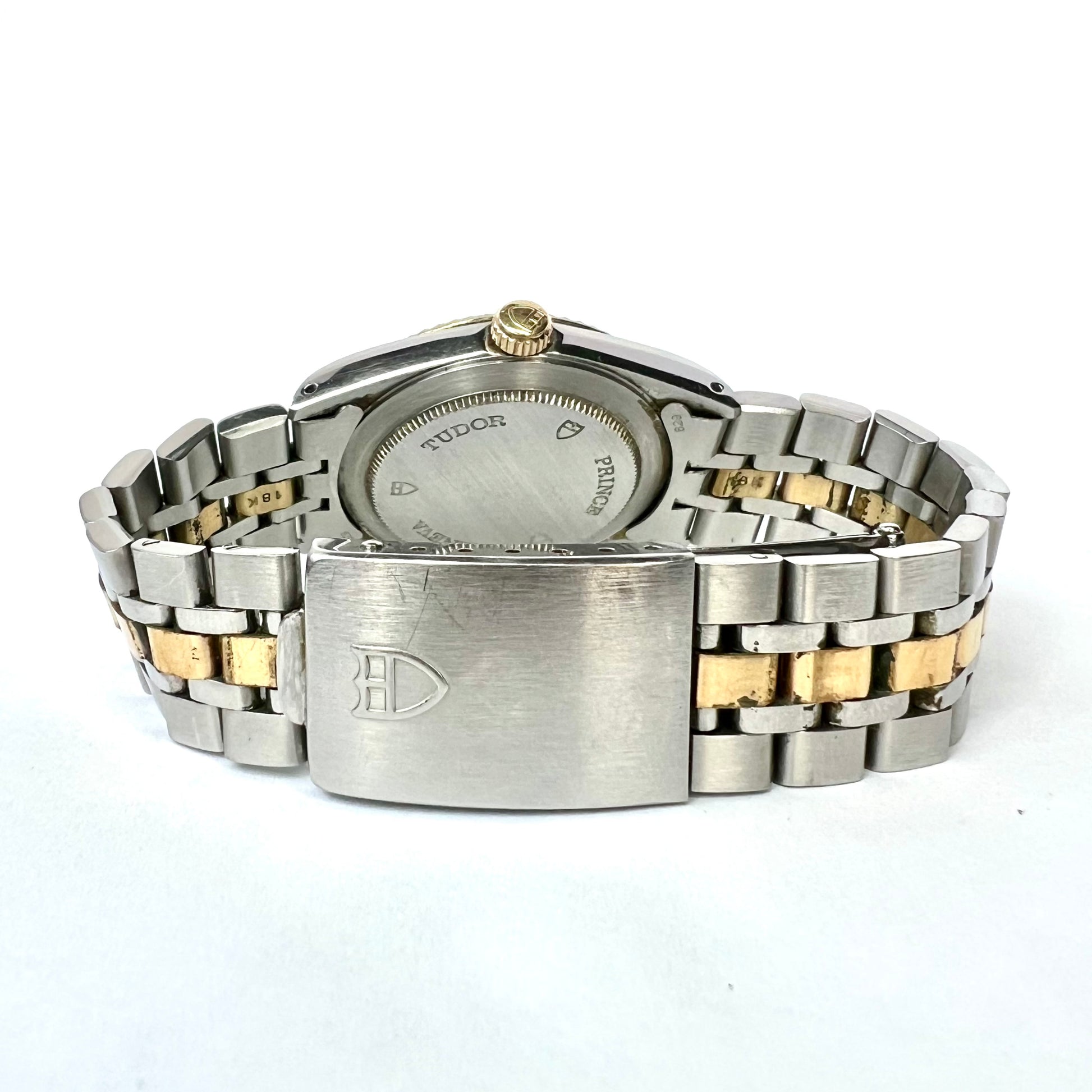 TUDOR PRINCE DATE Automatic 34mm Tone Diamond Dial Watch NATILUXIA