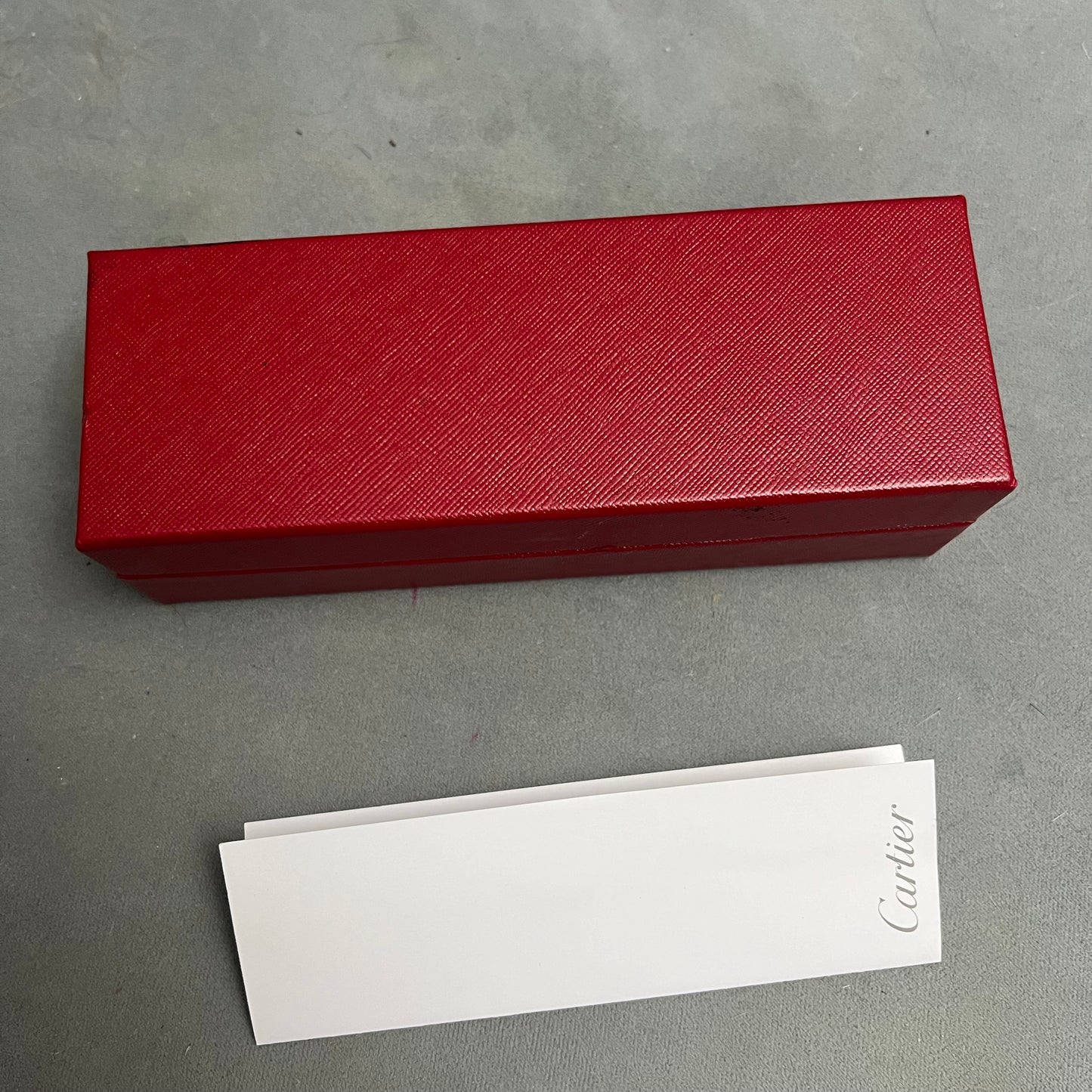 CARTIER Goods Box 7x2.5x2 inches + Booklet