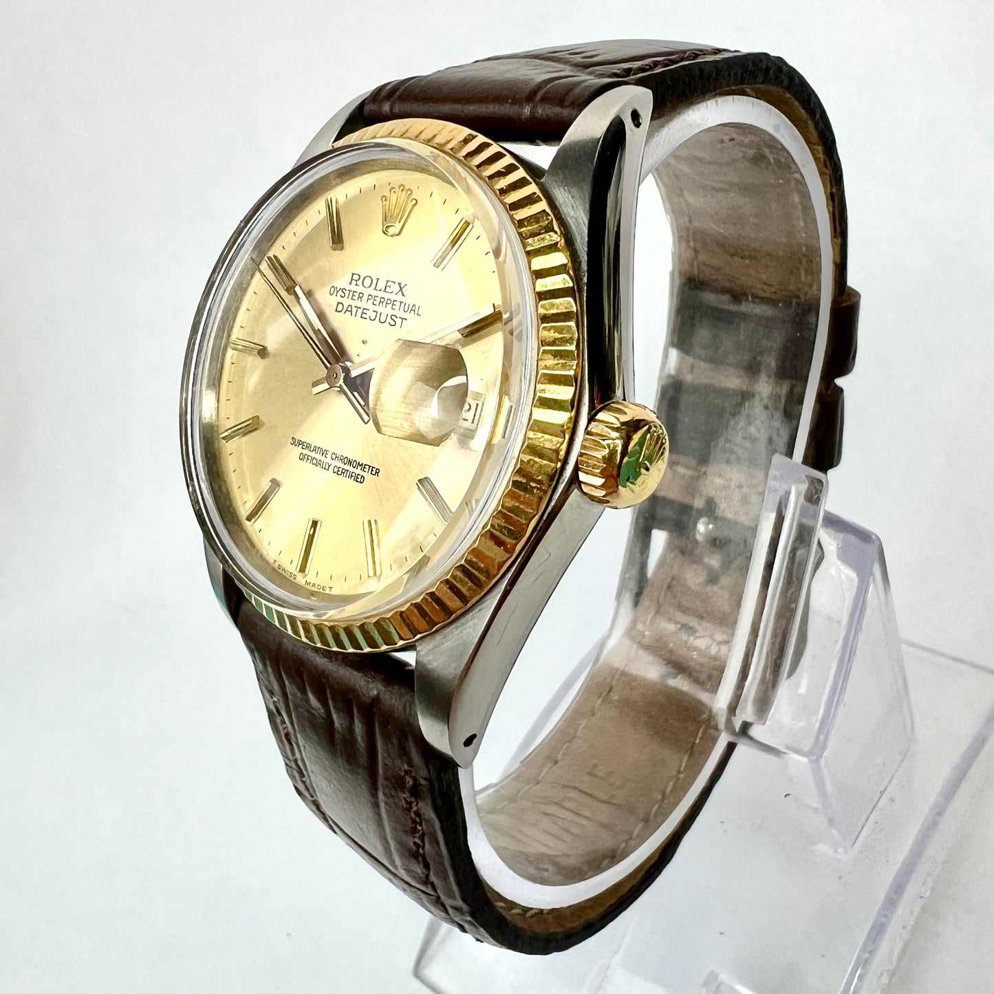 ROLEX DATEJUST Automatic 36mm 2 Tone Watch