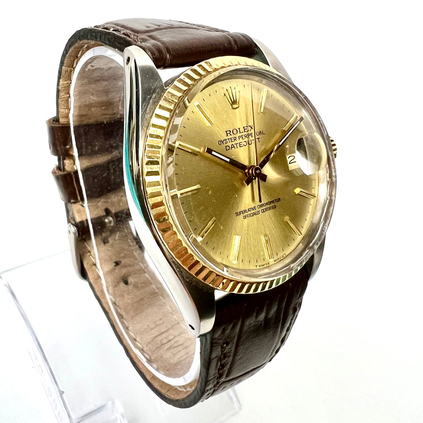 ROLEX DATEJUST Automatic 36mm 2 Tone Watch