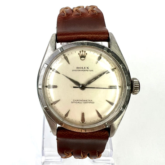 ROLEX Oyster Perpetual Chronometer Automatic 34mm Steel Watch