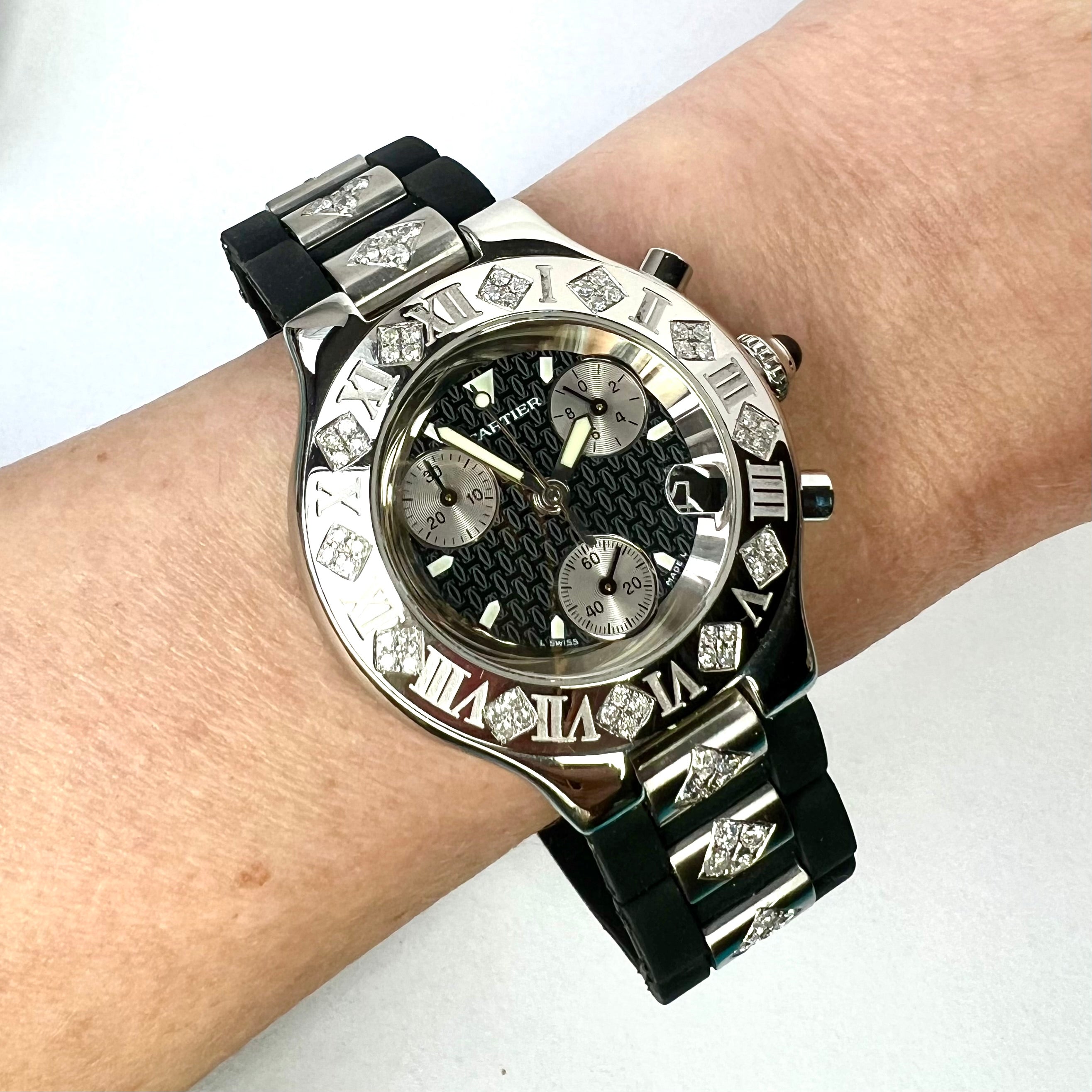 Cartier chronoscaph 21 outlet band