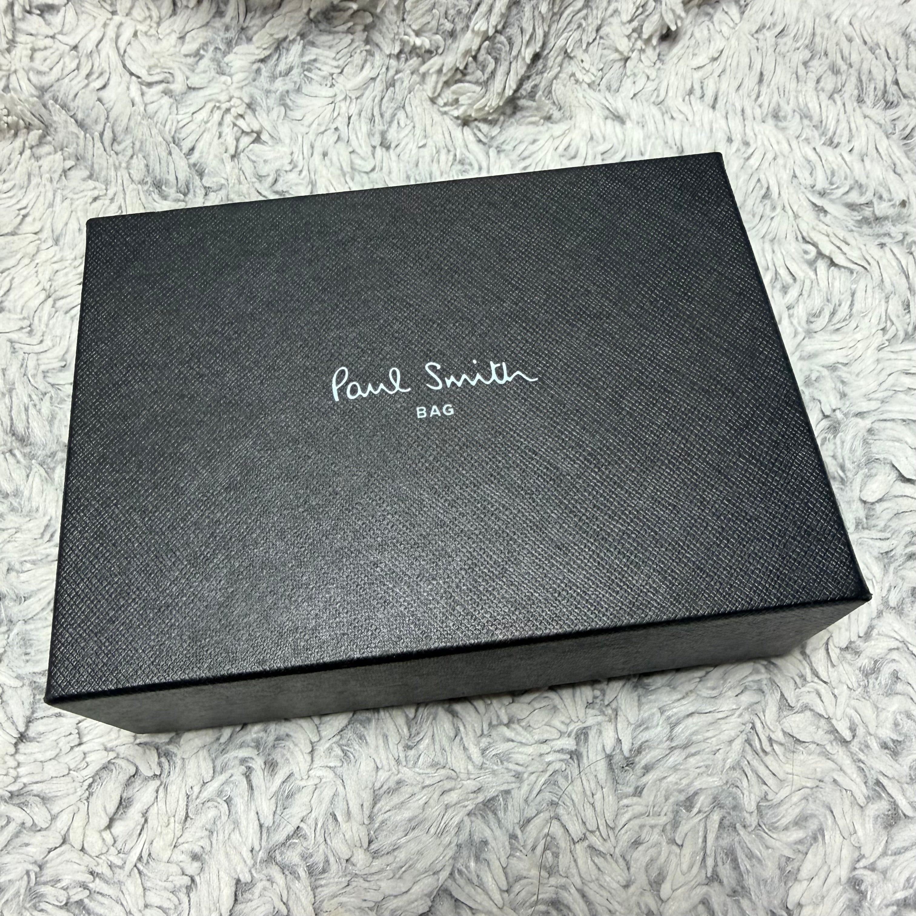 PAUL SMITH Bag Black Box 5.20x3.75x1.80 inches | NATILUXIA