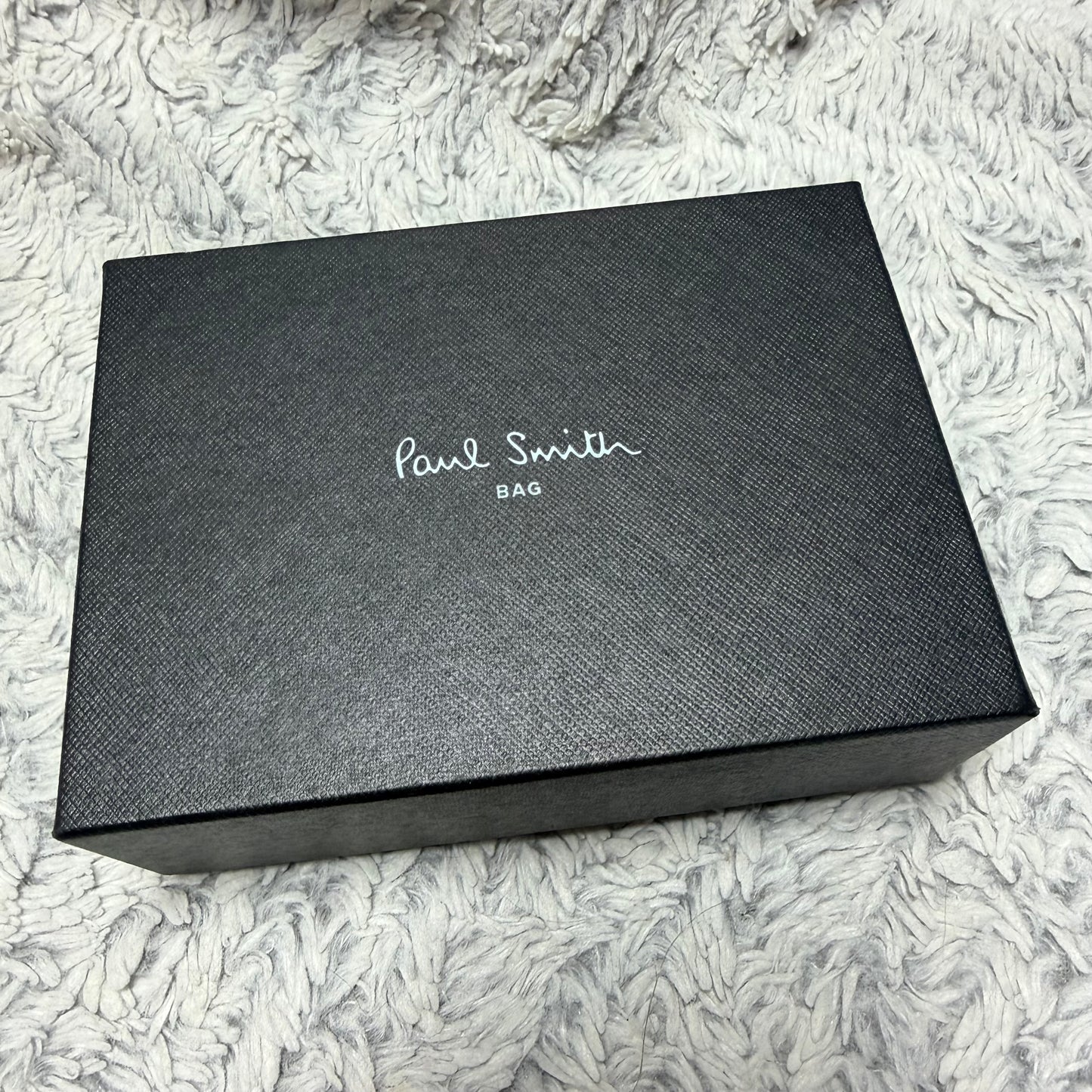 PAUL SMITH Bag Black Box 5.20x3.75x1.80 inches