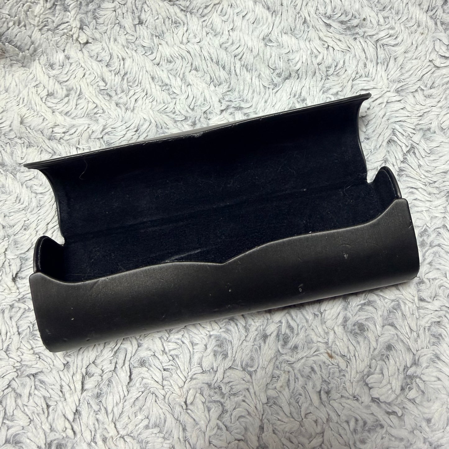 CARTIER Black Glasses/Sunglasses Case 6.5x2.10x1.40 inches