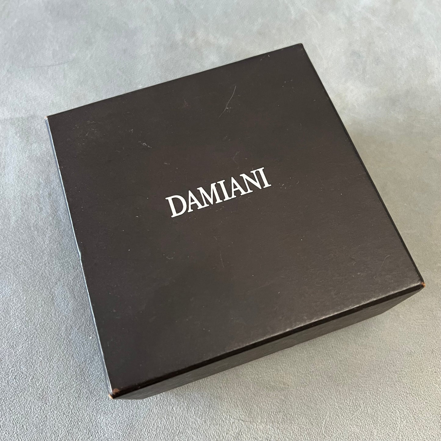 DAMIANI Earrings/Necklace Box + Outer Box 5.10x5x2.80 inches