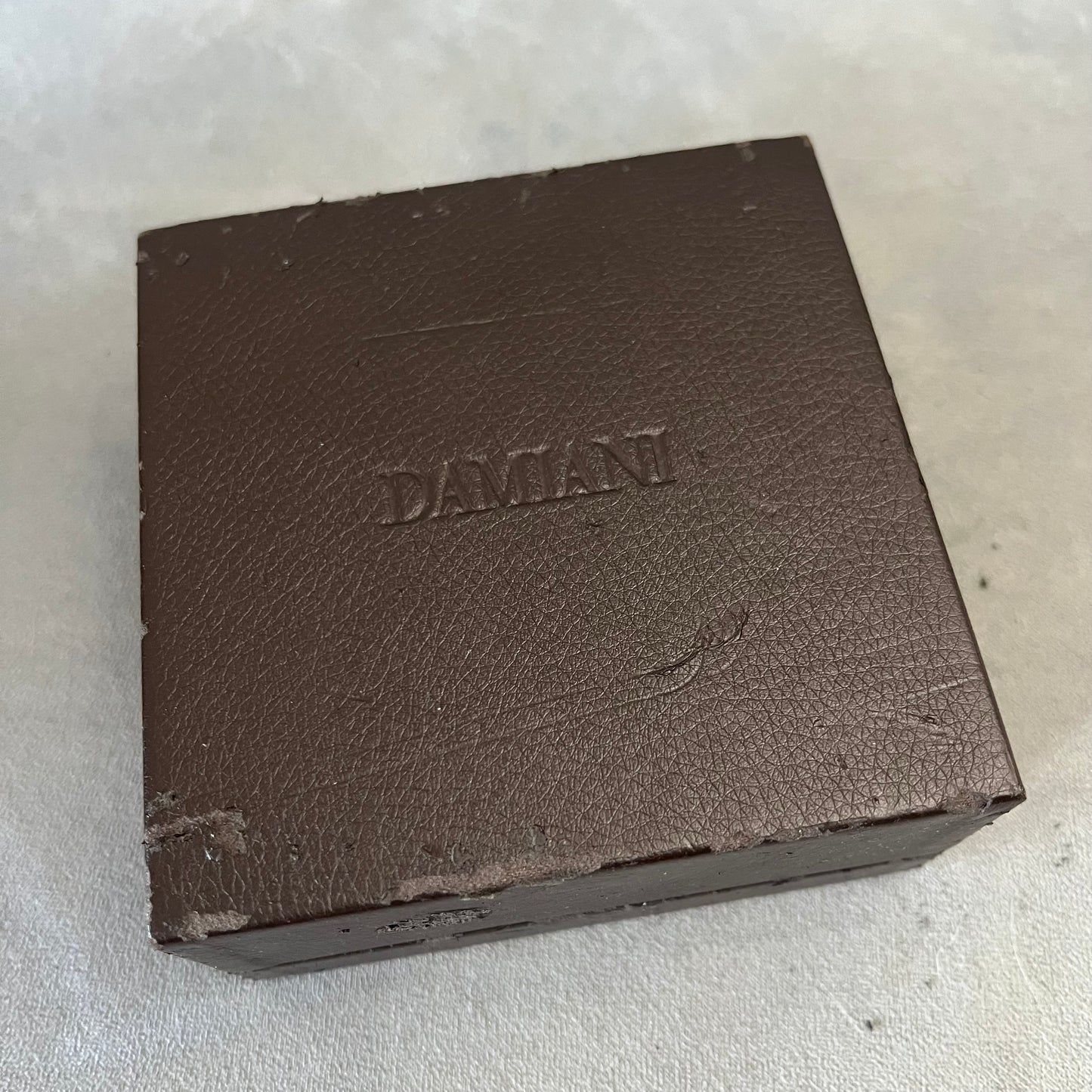 DAMIANI Earrings/Necklace Box + Outer Box 5.10x5x2.80 inches