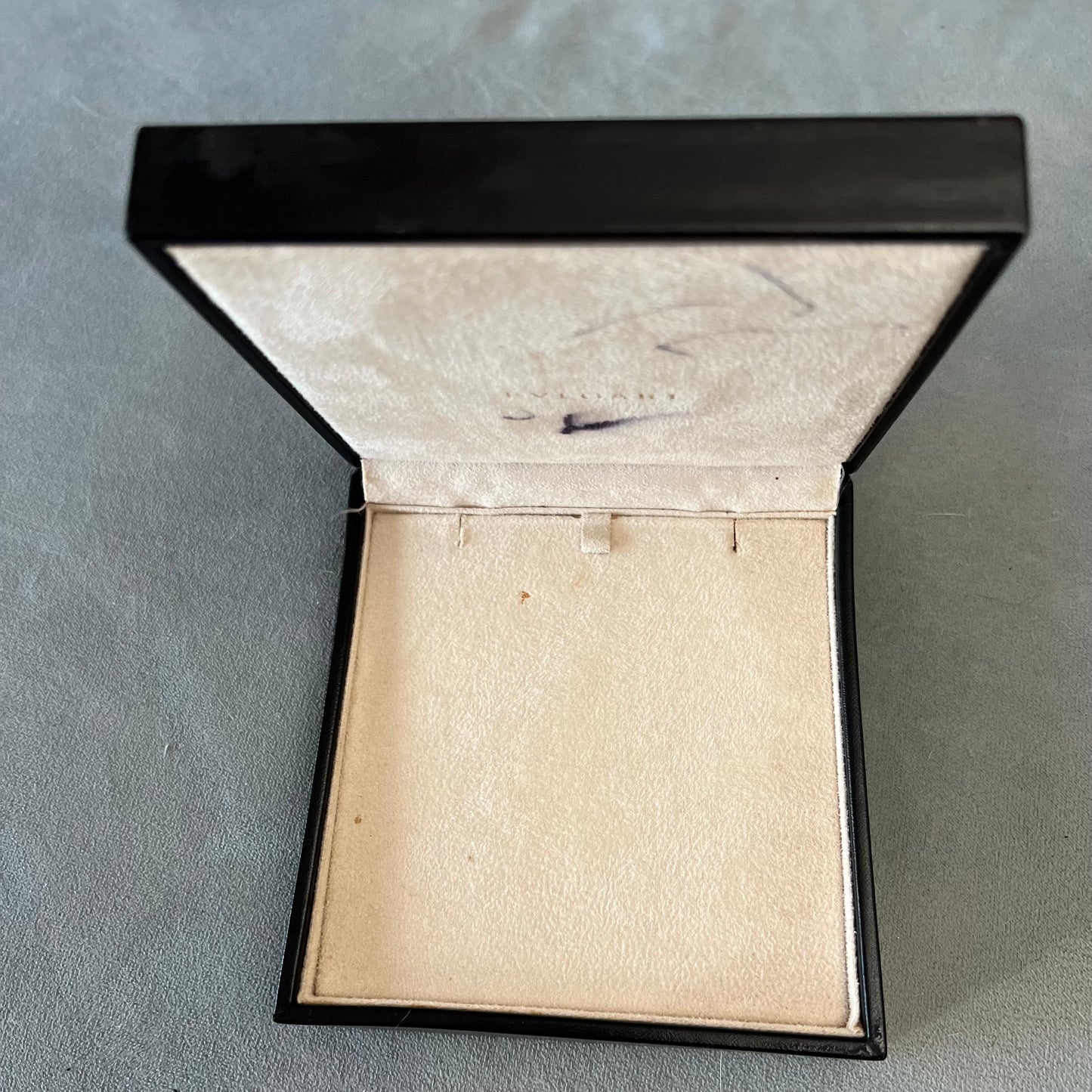 BULGARI Jewerly Box + Outer Box 4.90x4.75x1.50 inches