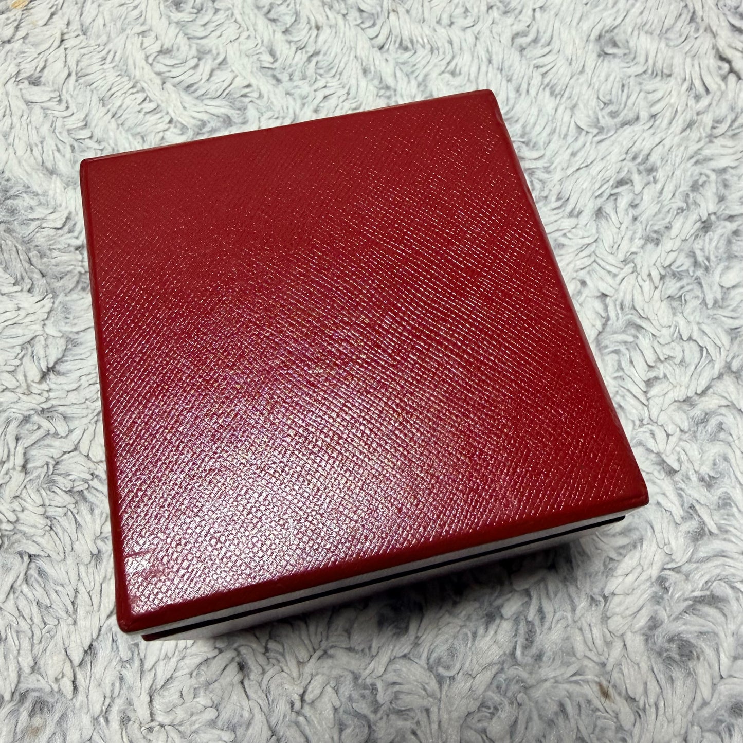 CARTIER Ring Box + Outer Box 3.5x3.30x2.40 inches